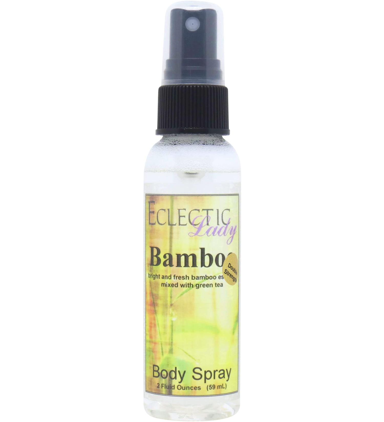 Bamboo Body Spray (Double Strength) 2 ounces Body Mist for Women with Clean Light & Gentle Fragrance Long Lasting Perfume with Comforting Scent for Men & Women Cologne with Soft Subtle Aroma For 2 Fluid Ounces (Double Strength) - Buy Online on GoSupps.com