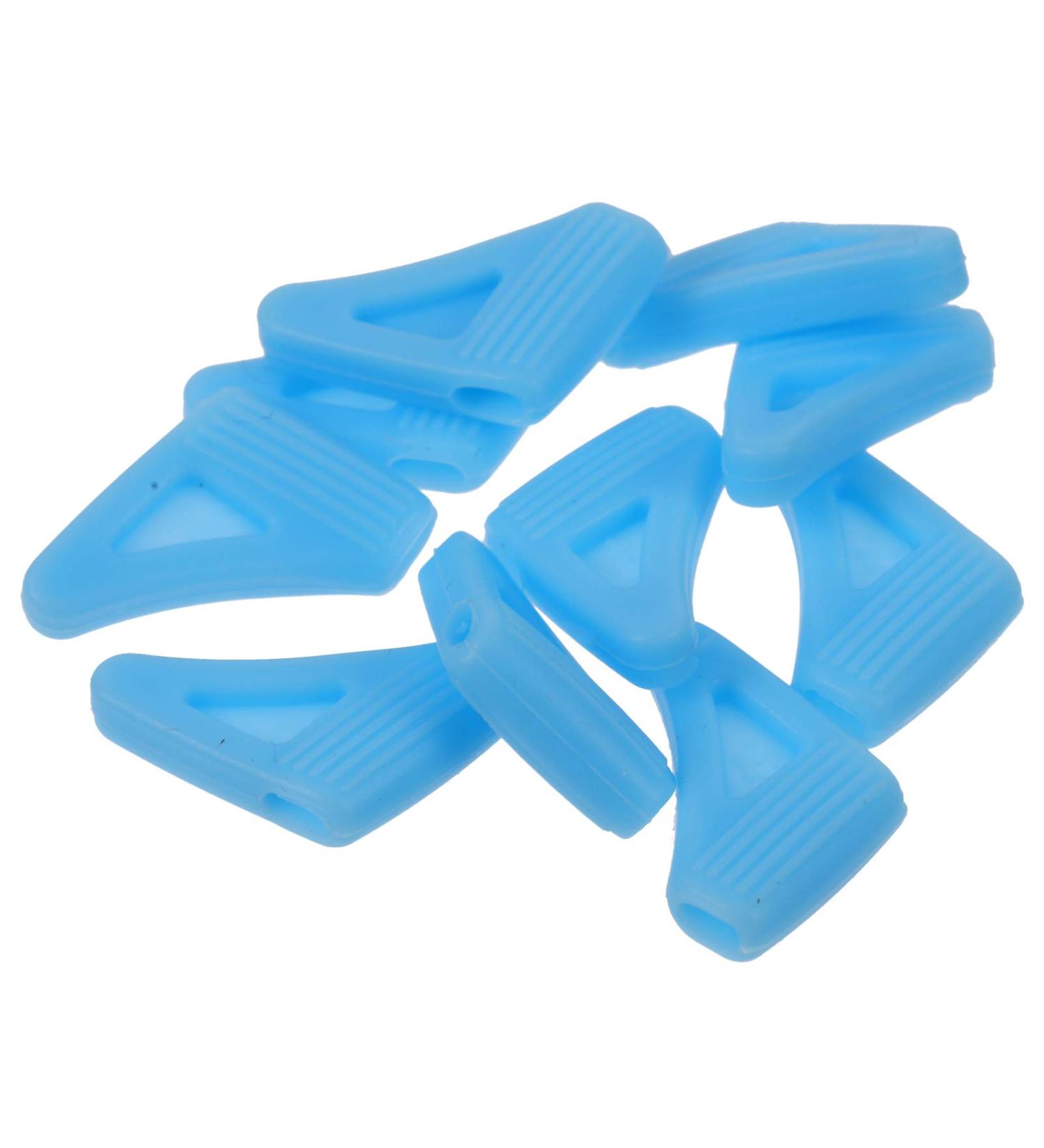 Buy Stobok Blue Silicone Sports Glasses Bracket | Anti-Slip Holder for Sunglasses & Eyeglasses | 10-Pack | International Shipping Available - Buy Online on GoSupps.com