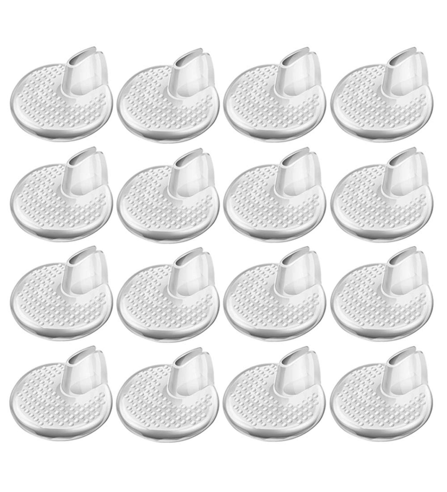 Xinlie 16Pcs Silicone Gel Toe Protectors & Spreader | Toe Protection Pillows for Flip Flops High Heels & Sandals - Buy Online on GoSupps.com