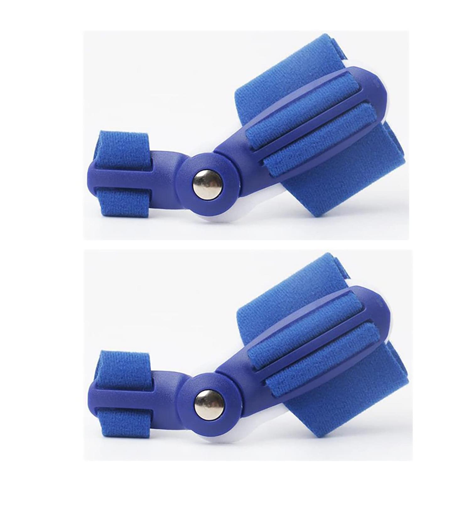 Alinzo Bunion Corrector | Orthopedic Bunion Splint & Pain Relief for Hallux Valgus | Unisex Bunion Relief (Blue) - Buy Online on GoSupps.com