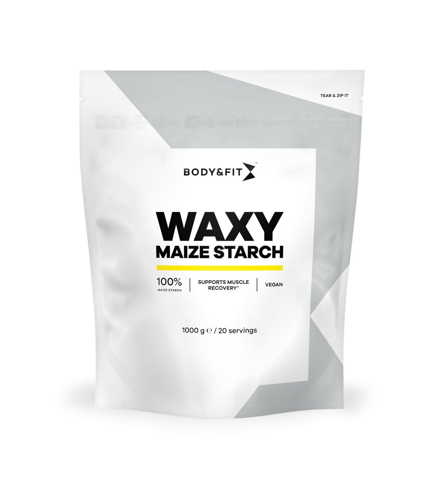 Body Fit Body & Fit Waxy Maize Starch Corn Starch Mass Gainer Carbohydrates 1000 Grams - Buy Online on GoSupps.com