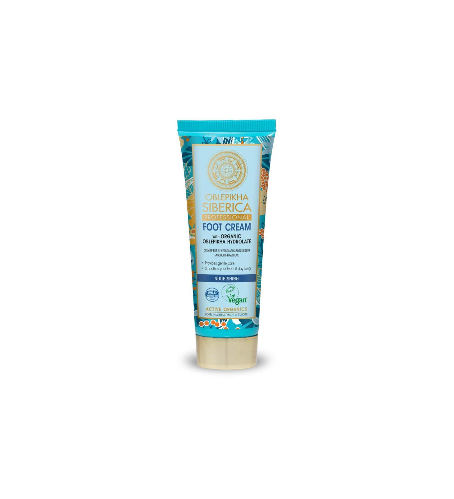 Natura Siberica Professional Oblepikha Foot Cream 75ml | Nourishing & Hydrating | International Shipping - Buy Online on GoSupps.com