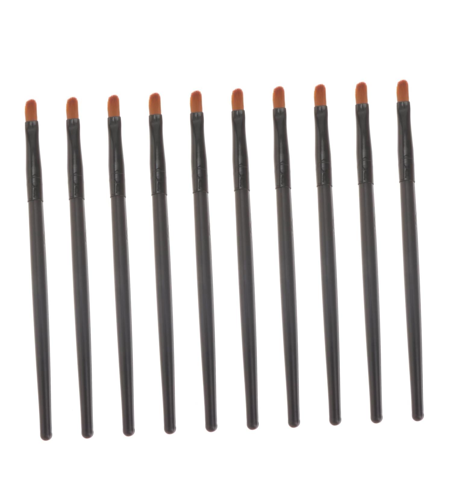 DOITOOL 10pcs Nose Shadow Brush Major Miss Highlight Brush 13x0.8cm Black - Buy Online on GoSupps.com