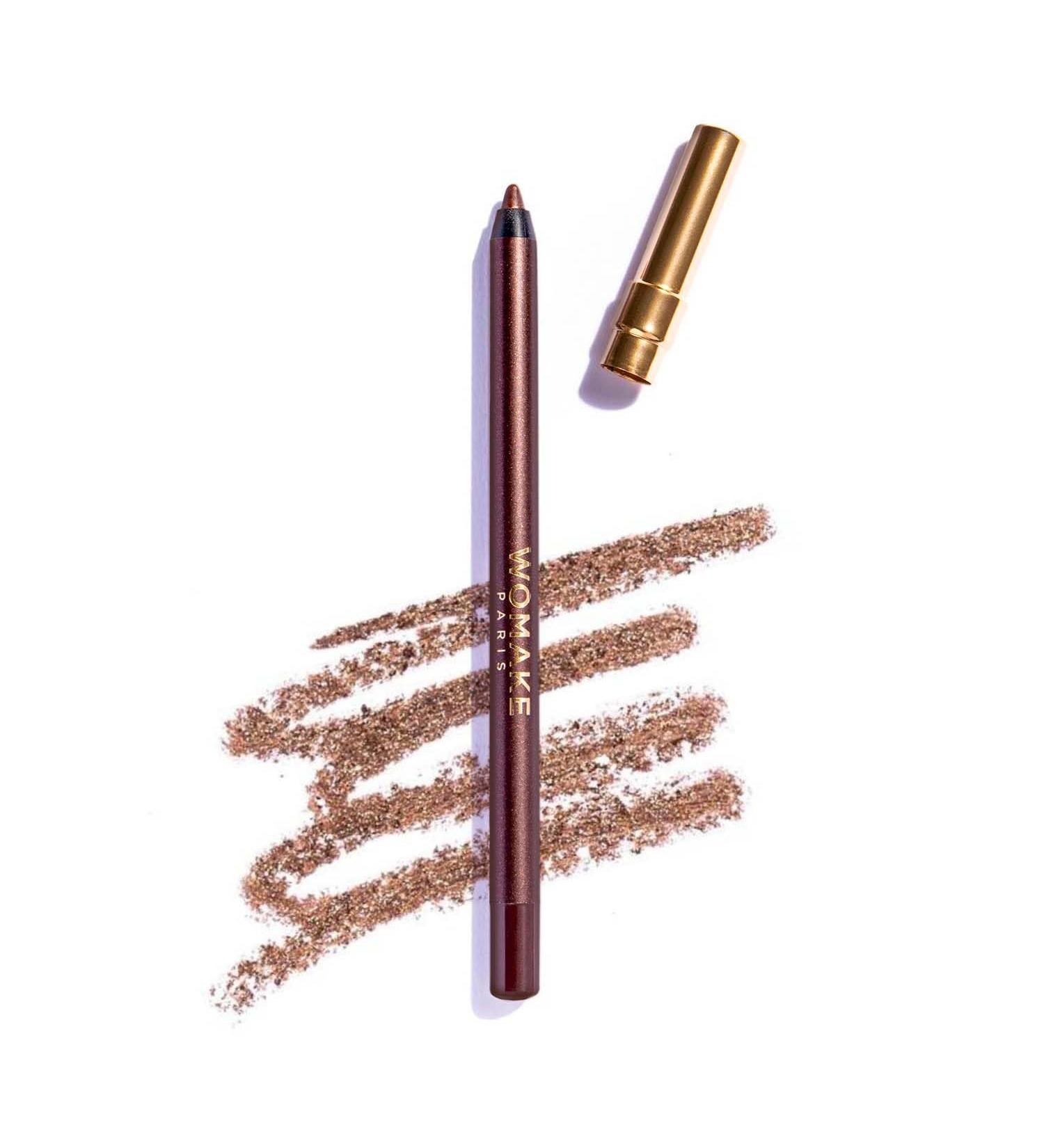 Womake - Crayon Yeux Longue Tenue - R siste l'eau - Application Facile - Sans transfert - Made in France - Teinte : Brun toil  - Buy Online on GoSupps.com