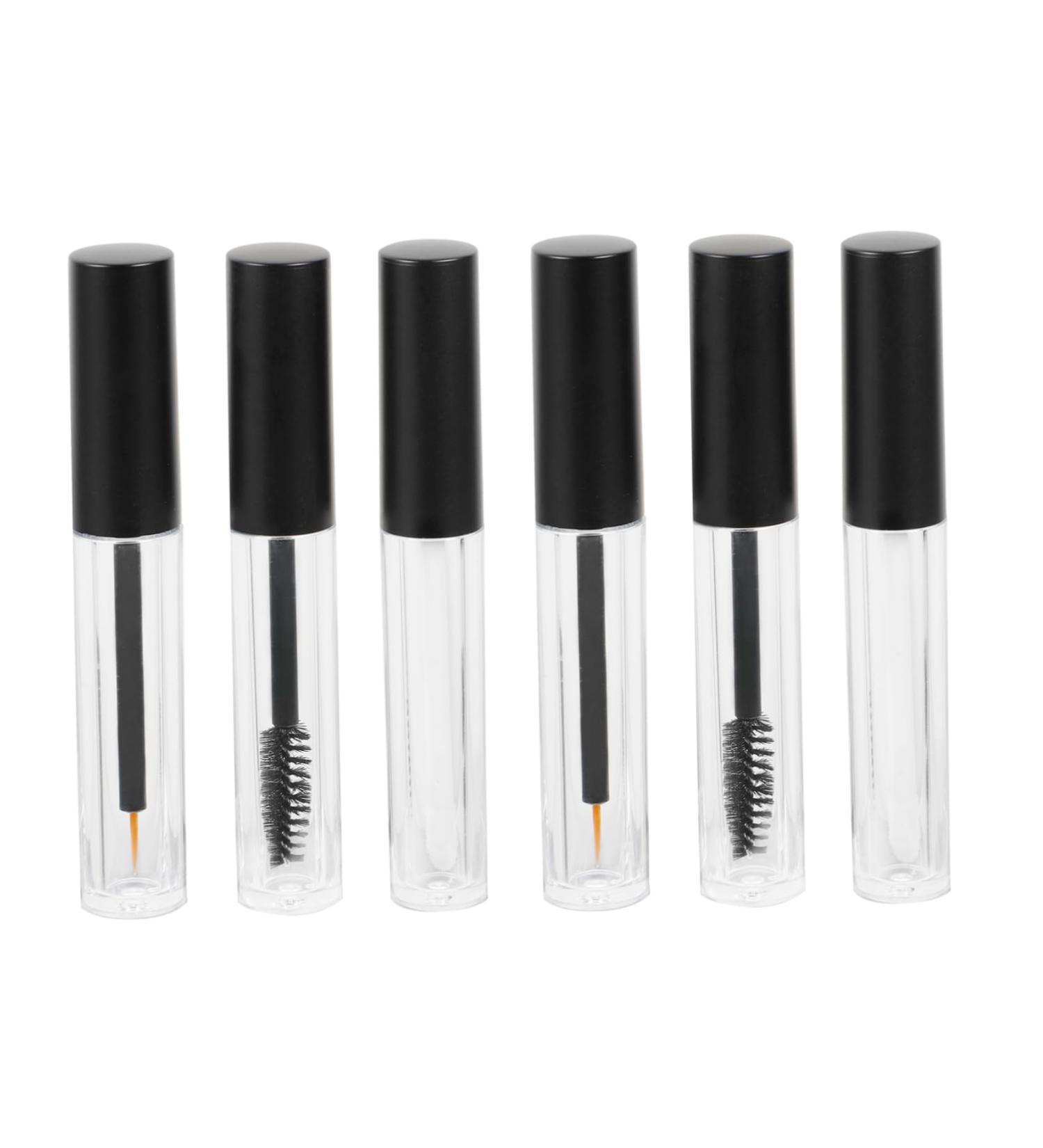 Didiseaon 6pcs Eyeliner Eyelash Bottle Transparent Mascara Eyelash Cream Bottle Lash Mascara Eyelashes Plastic 1 g (Pack of 1) As Shown - Buy Online on GoSupps.com