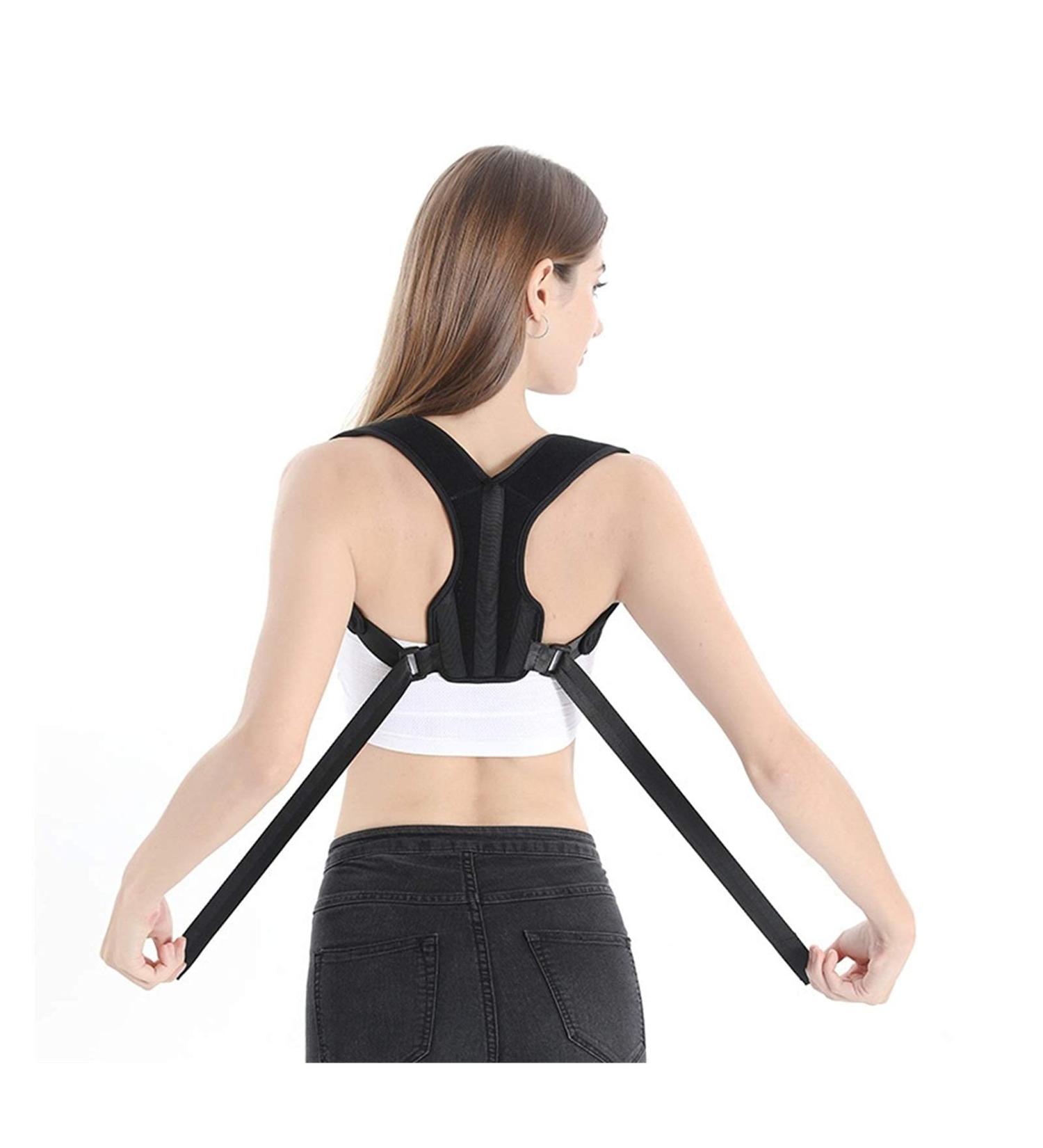 Magnetic Posture Corrector Adult Children Waist Belly Band Prevention Myopia Belt Mens Harness (Color : Black Size : Medium) (Black S) (Black M) Black Medium - Buy Online on GoSupps.com