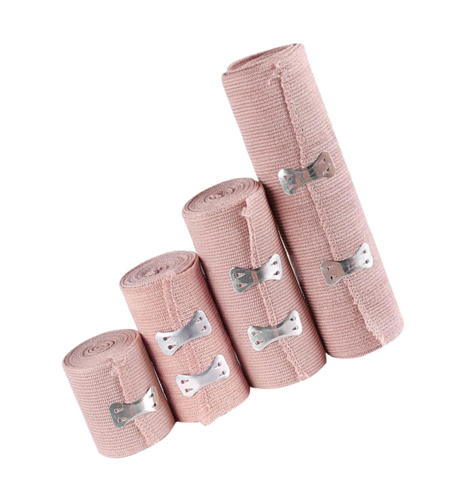 FRCOLOR 4pcs Elastic Gauze Ankle Wrap - Self-Adhesive Cohesive Tape for Sports & Pets - Buy Online on GoSupps.com