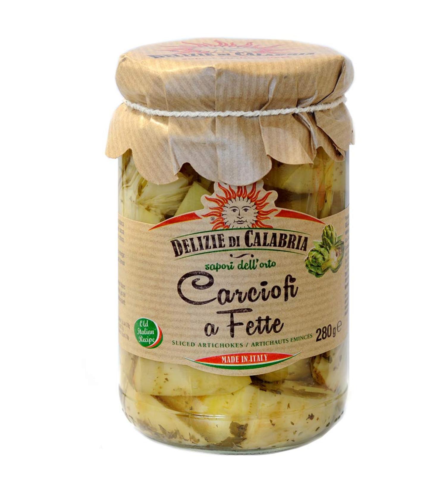 Delizie di Calabria Sliced artichokes 280g