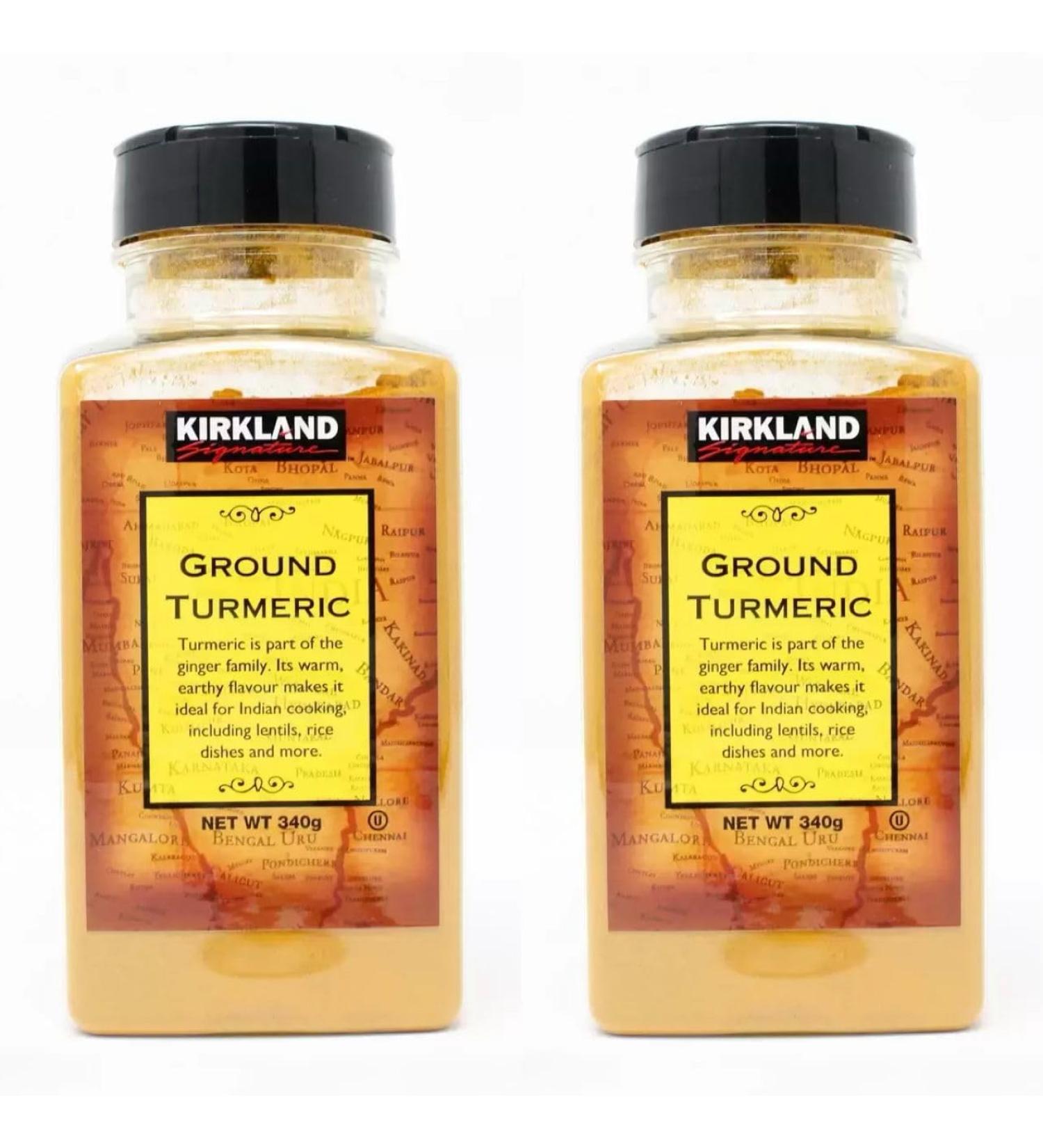 RKBROTHERS Kirkland Signature Ground Turmeric 340g (Pack of 2) - Buy Online on GoSupps.com