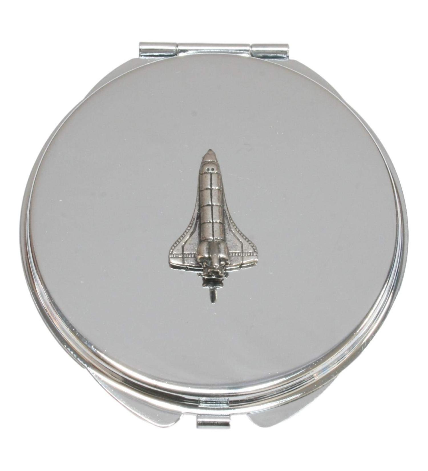 Space Shuttle Compact Mirror Handbag Gift With Free Engraving 418 - Buy Online on GoSupps.com