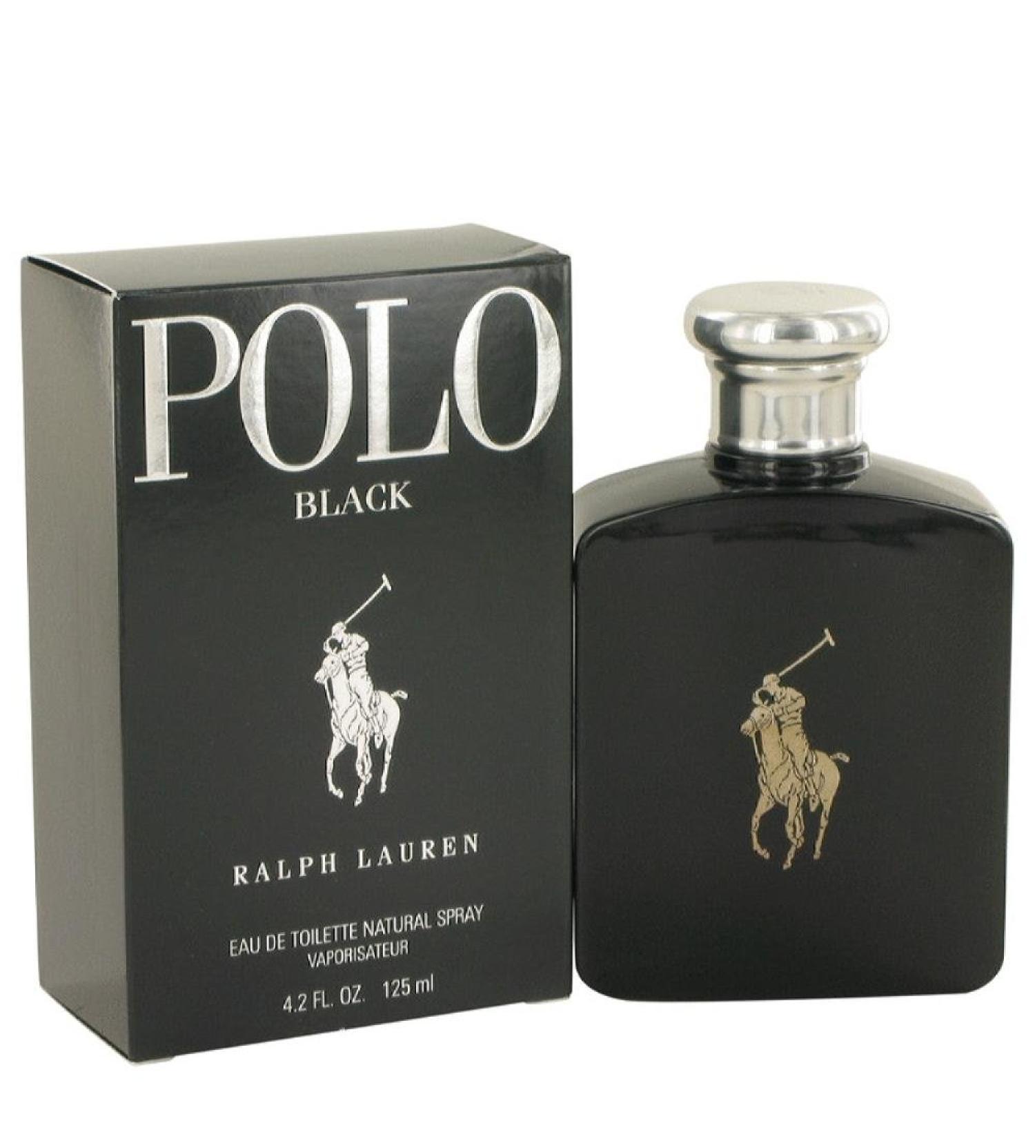 Polo Black/Ralph Lauren Edt Spray 4.2 Fl Oz for Men - Long Lasting Fragrance - Pack of 1 - Buy Online on GoSupps.com