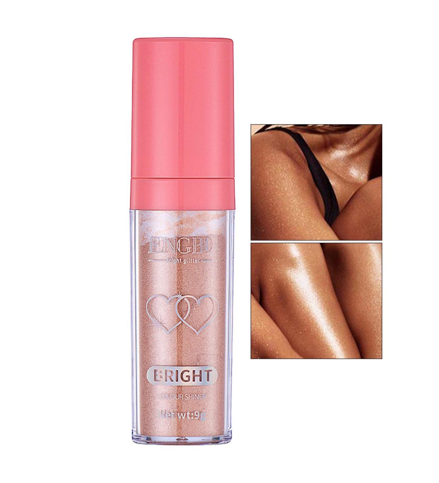 Fairy Highlight Patting Powder - Fairy Highlight Patting Powder Highlighter - Three-Dimensional Powder Makeup Brighten Makeup Blusher for Face&Body&Hair 9g Uaxiu 03#bronze - Buy Online on GoSupps.com