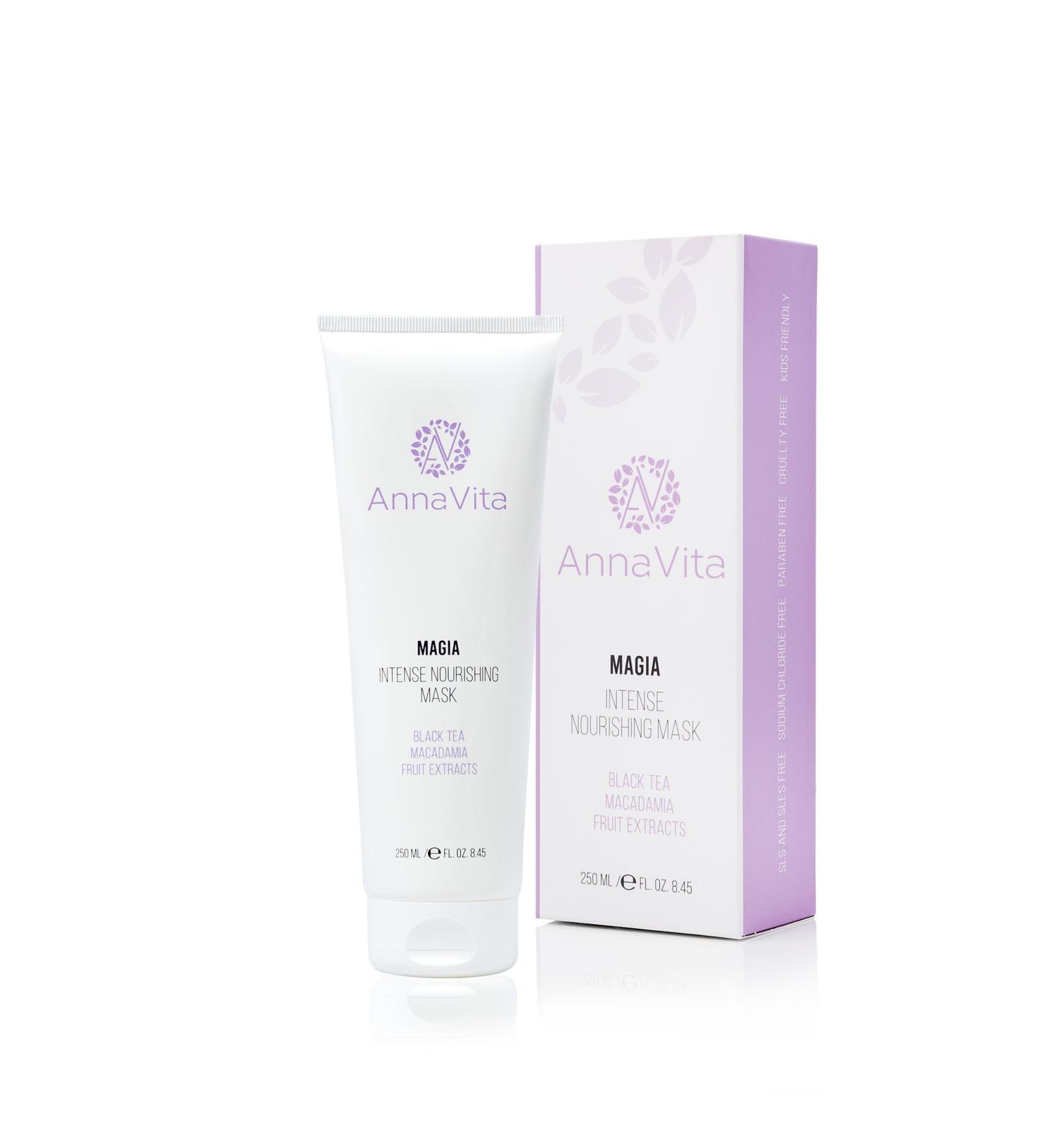 Magia Intense Nourishing Hair Mask - Vegan Sulfate-Free & Paraben-Free for Curly & Coarse Hair - 8.45 Fl oz - Buy Online on GoSupps.com