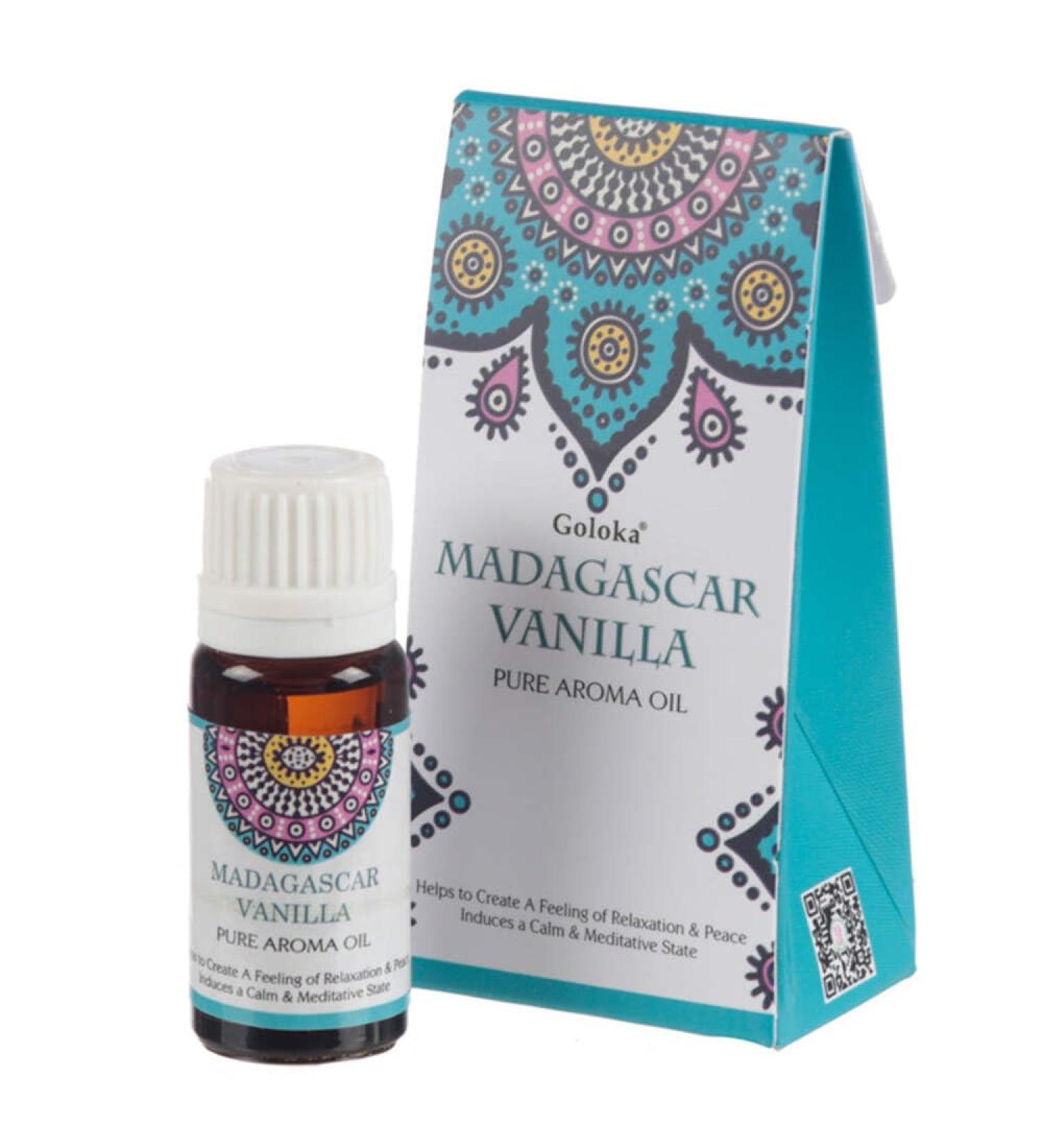 GOLOKA GOLOKA MADAGASCAR VANILLA AROMA OIL 10 ML.
