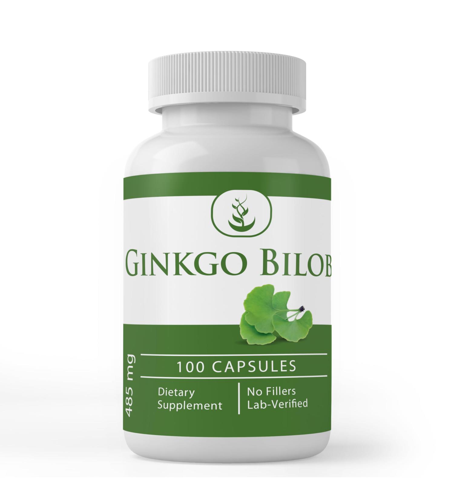 PURE ORIGINAL INGREDIENTS Ginkgo Biloba (100 Capsules) Always Pure No Additives Or Fillers Lab Verified 100 Count (Pack of 1) - Buy Online on GoSupps.com