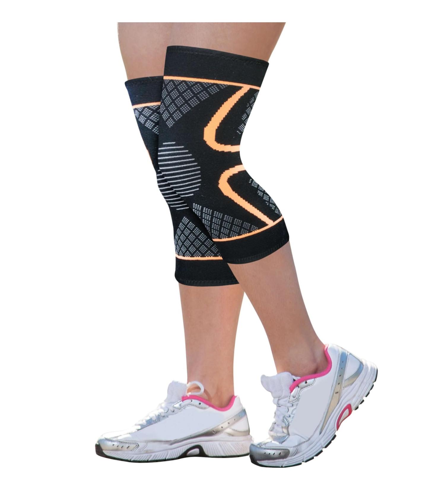 Springbok Hinged Knee Brace for Adults | Lightweight Neoprene with Removable Aluminum Hinges (Large) - International Shipping Available - Buy Online on GoSupps.com