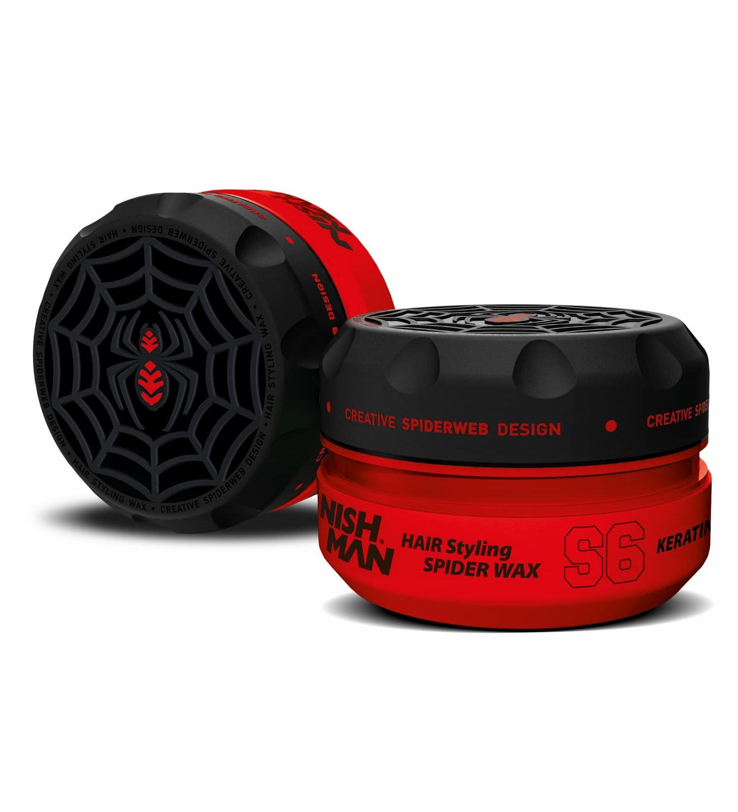 nishman Hair Styling Series (S6 Keratin Spider Wax 150ml)