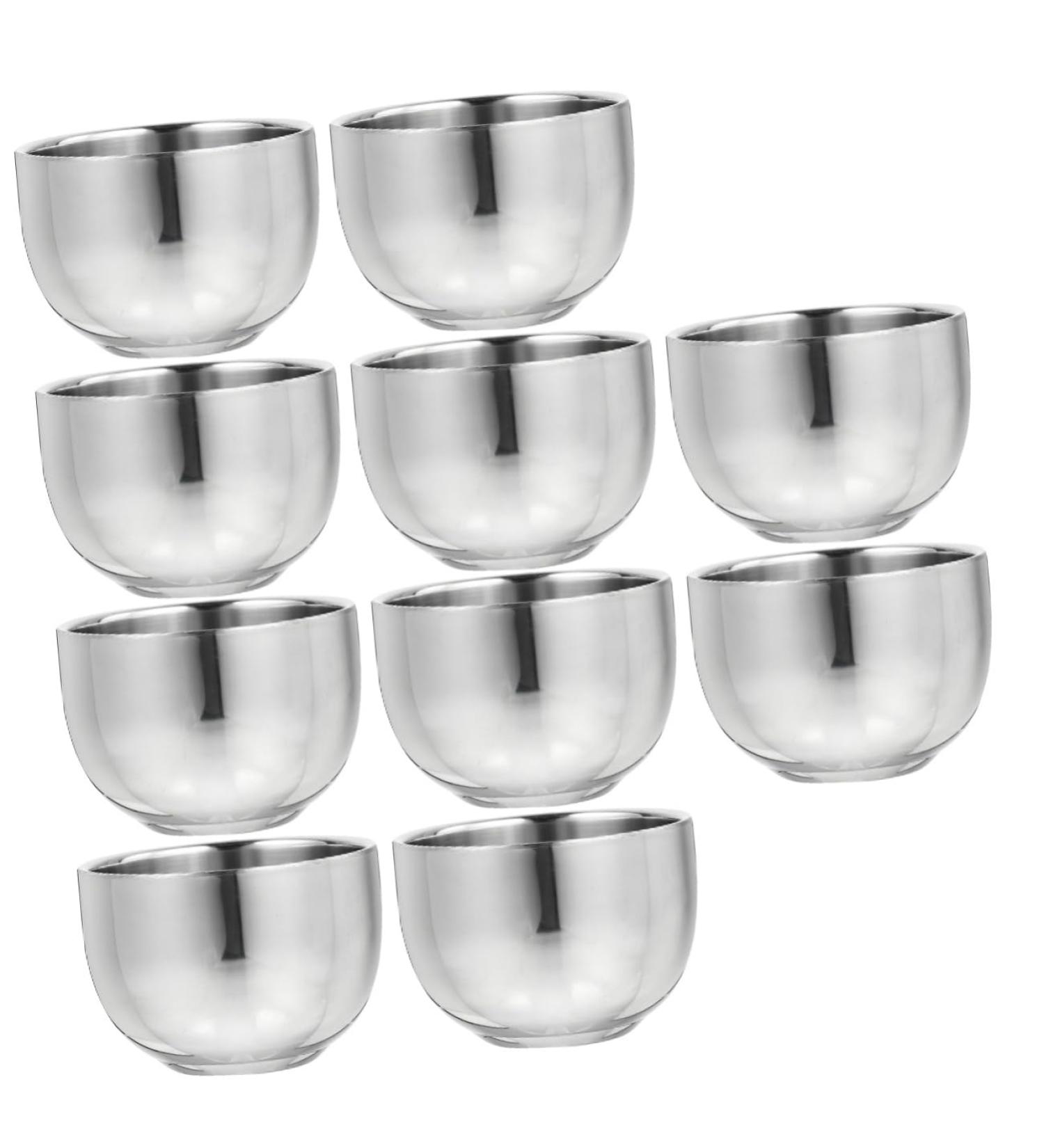 Magiclulu 10 Stk Razor Soaps - Premium Shaving Cup Set for Men | Double Layer Silver Gift | Perfect Birthday Gift - 5 Pieces - Buy Online on GoSupps.com