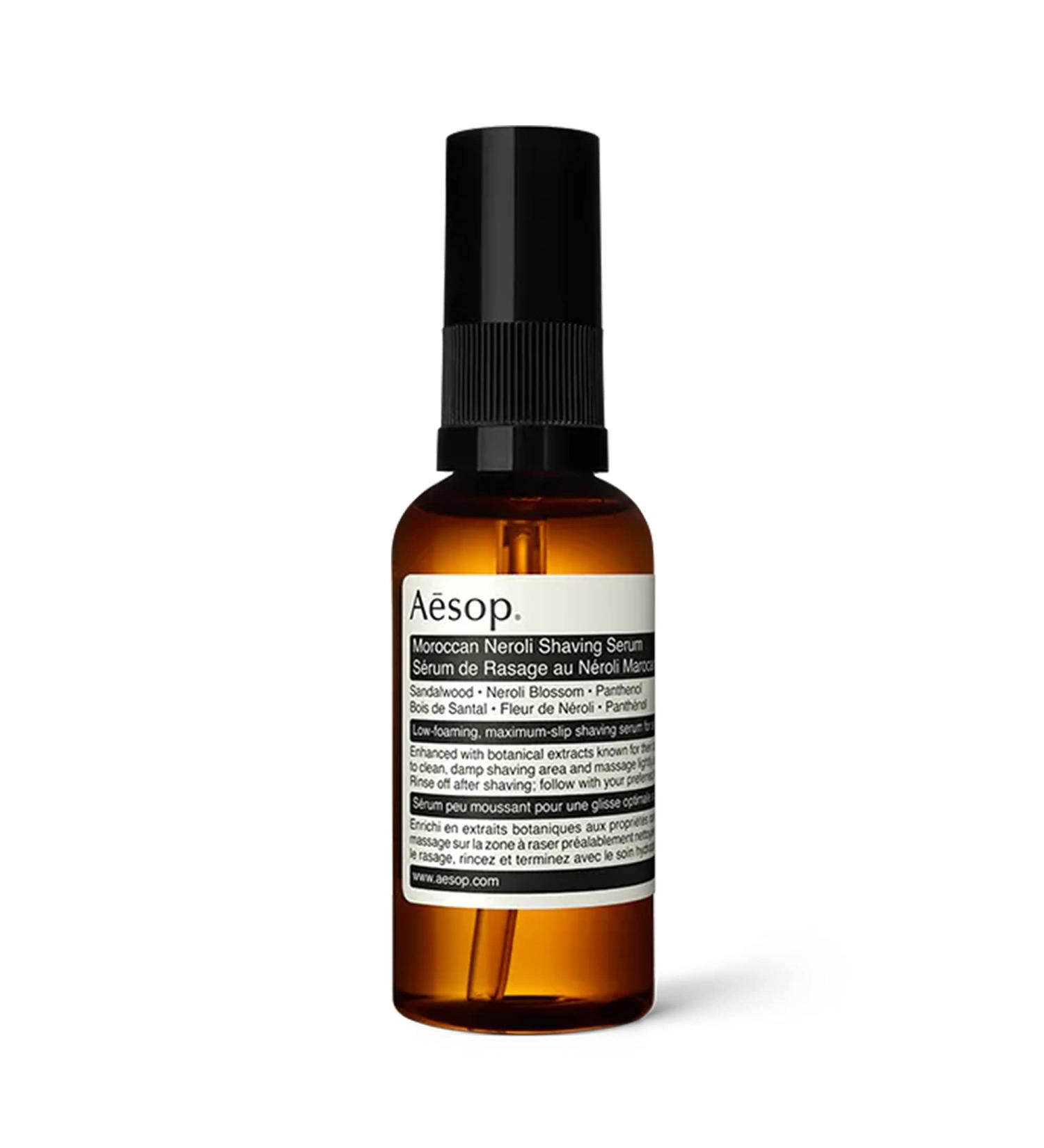 Aesop Moroccan Neroli Shaving Serum - 60mL/2oz Razor Bump Treatment | For All Skin Types | Paraben-Free, Cruelty-Free & Vegan | Razor Bumps Treatment for Women & Men - Buy Online on GoSupps.com