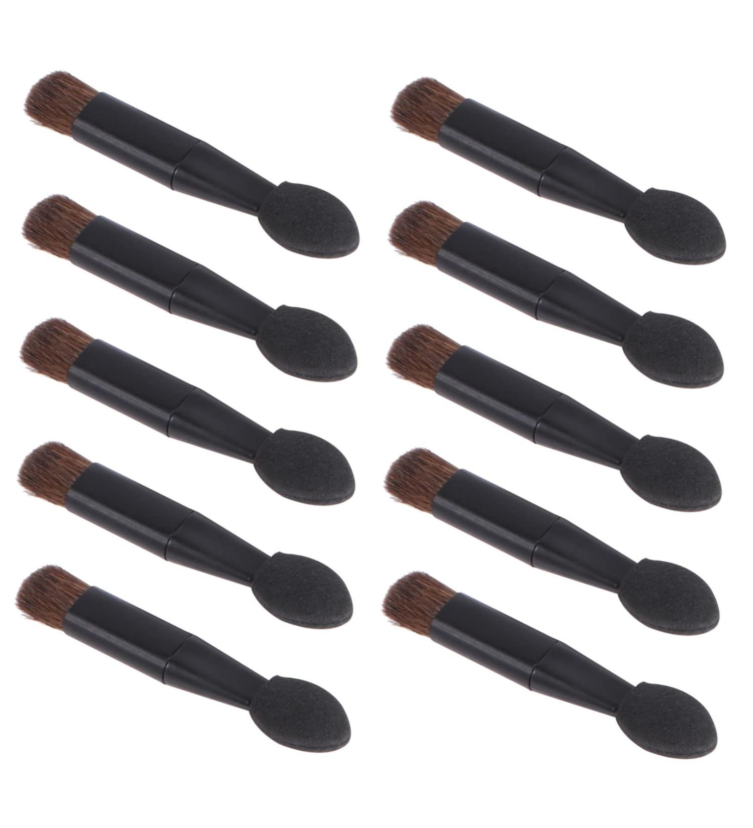 FOMIYES 10pcs Double Ended Eye Shadow Stick Eye Makeup Eyeshadow Brush Cosmetics Kit Make up Set - Buy Online on GoSupps.com