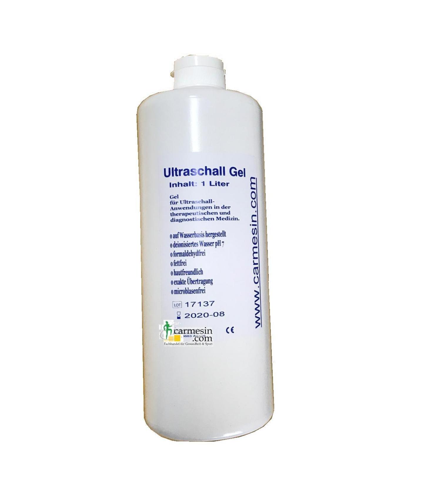2 x 1000 ml Ultrasound Contact Gel - AB Gymnic Conductive Gel with Dosing Cap for Medical Use - International Shipping - Buy Online on GoSupps.com