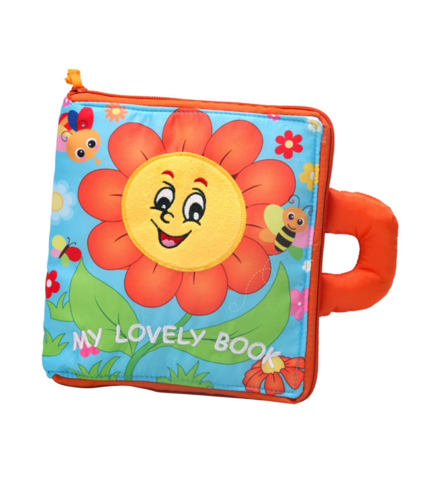 Hohopeti 3D Sunflower Lullaby Cloth Book for Babies - Early Educational Toy - Buy Online on GoSupps.com