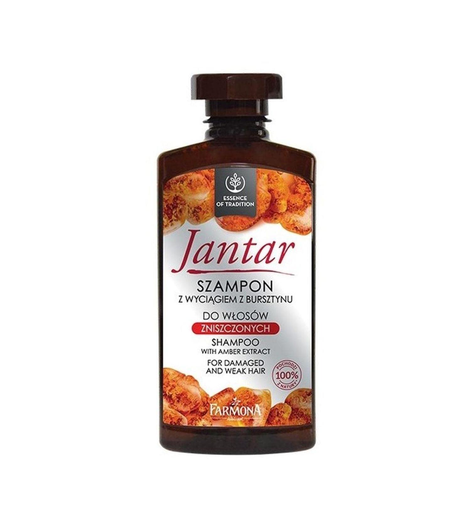 Jantar Shampoo with Amber Extract and Vitamin Complex for greasy hair