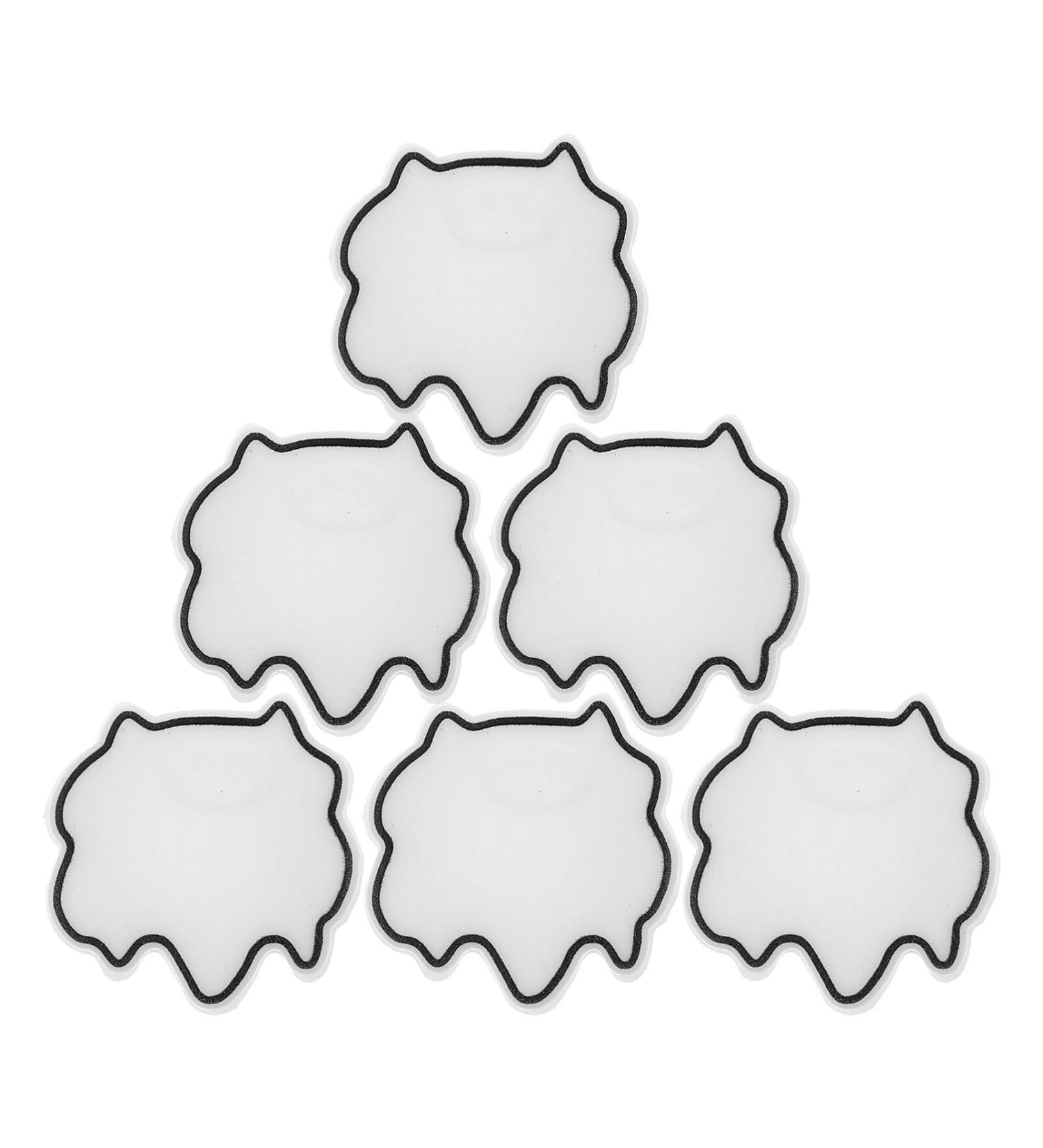 Luxshiny 6pcs Led Light Blocking Stickers Led Covers Blackout Led Light Blackout Sticker for Router Clock and Electrical White - Buy Online on GoSupps.com