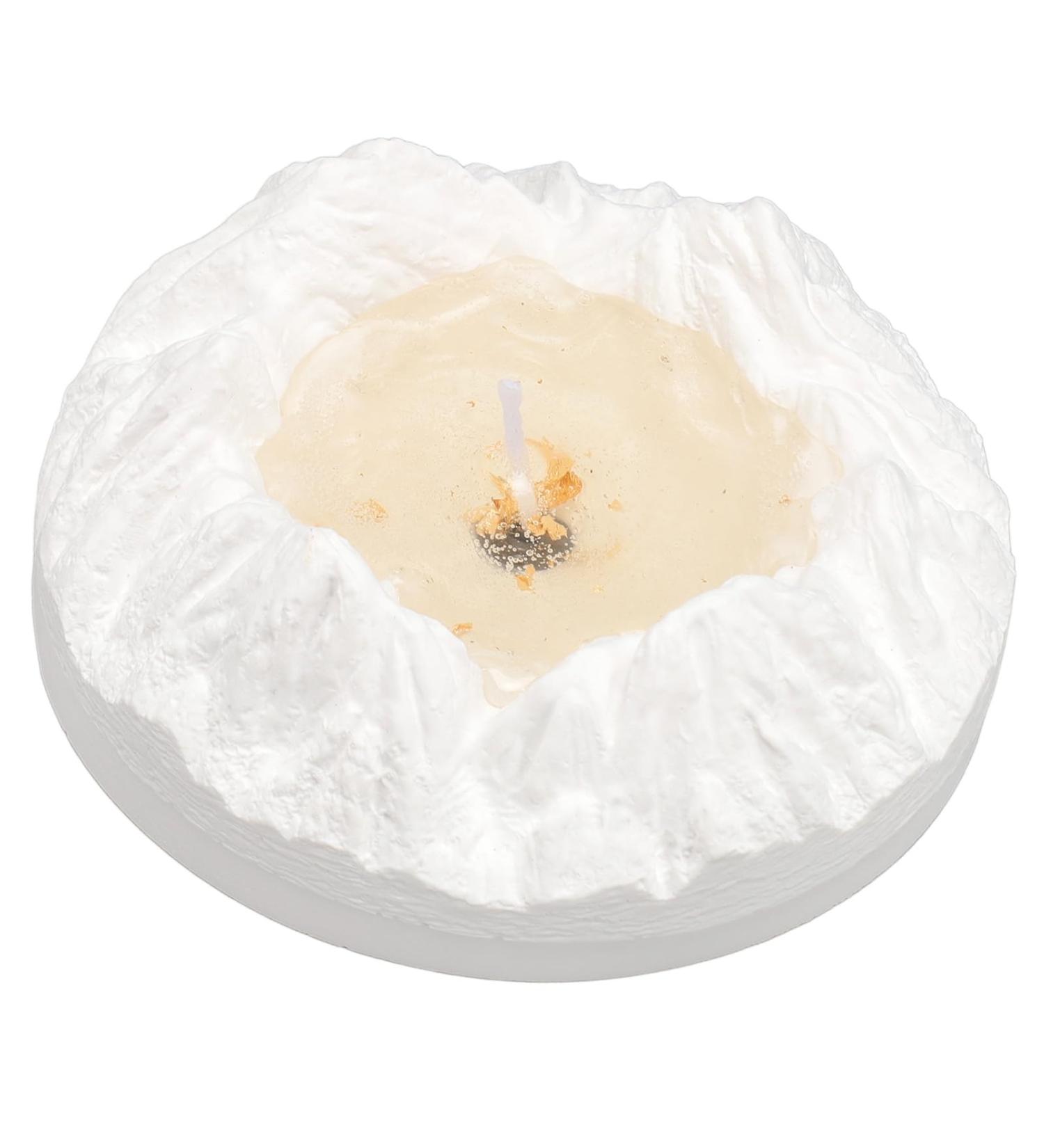 Buy Decorative Mountain-Shaped Scented Candle - Rich Fragrance Essential Oils for Family | International Shipping Available - Buy Online on GoSupps.com