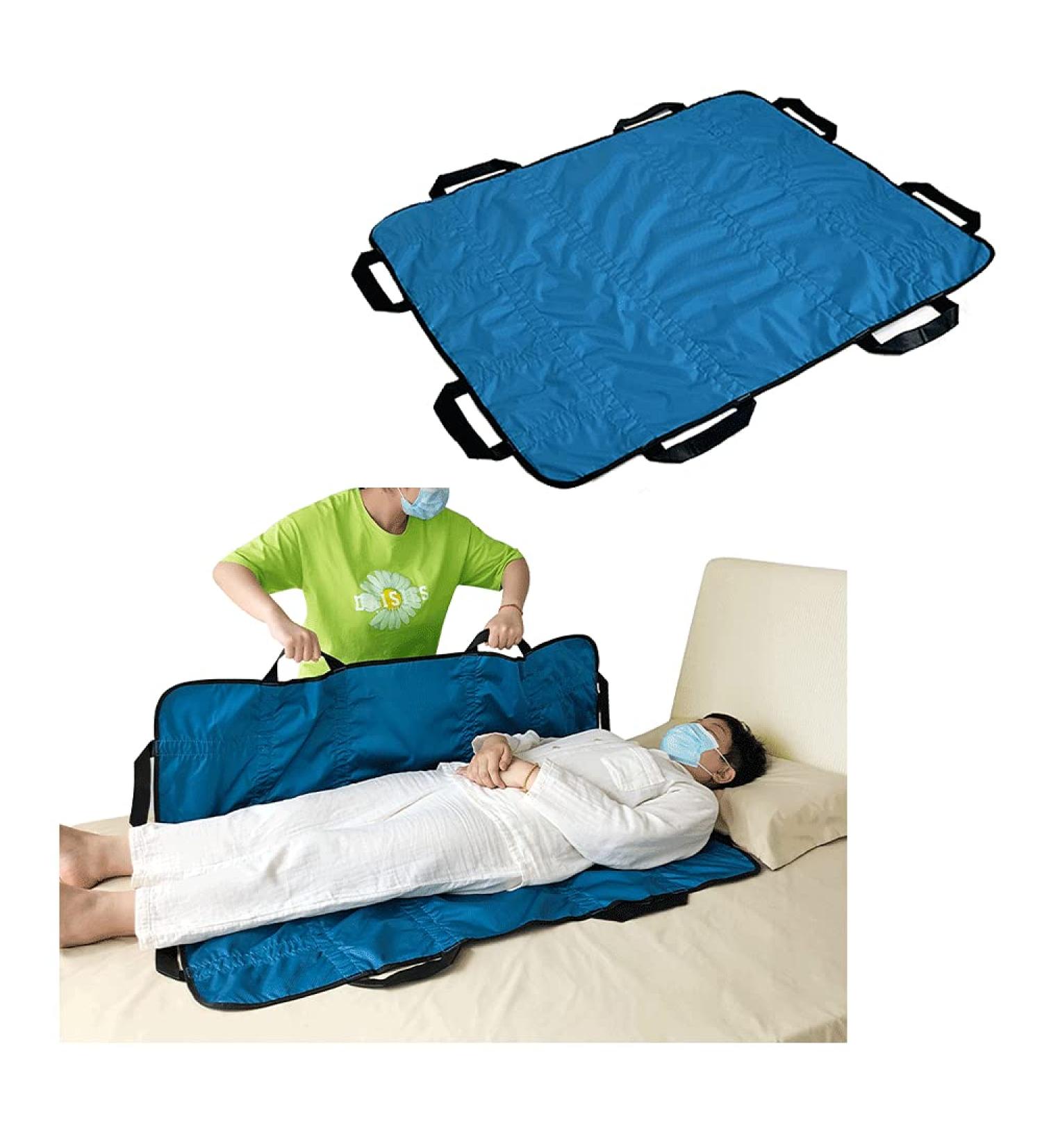 Positioning Bed Pad with Handles Hospital Sheets Transfer Board Belts Patient Lift Elderly Assistance Incontinence Mattress Sheets for Turning Lifting Repositioning Washable Underpads (48" x 40") - Buy Online on GoSupps.com