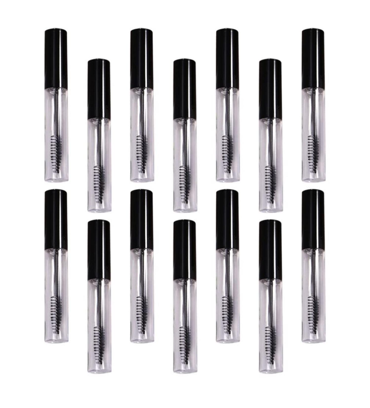 FOMIYES 1 Set Mascara Bottle Clear Mascara for Eyelashes Volume Empty Mascara Tube with Eyelash Wand Travel Black - Buy Online on GoSupps.com
