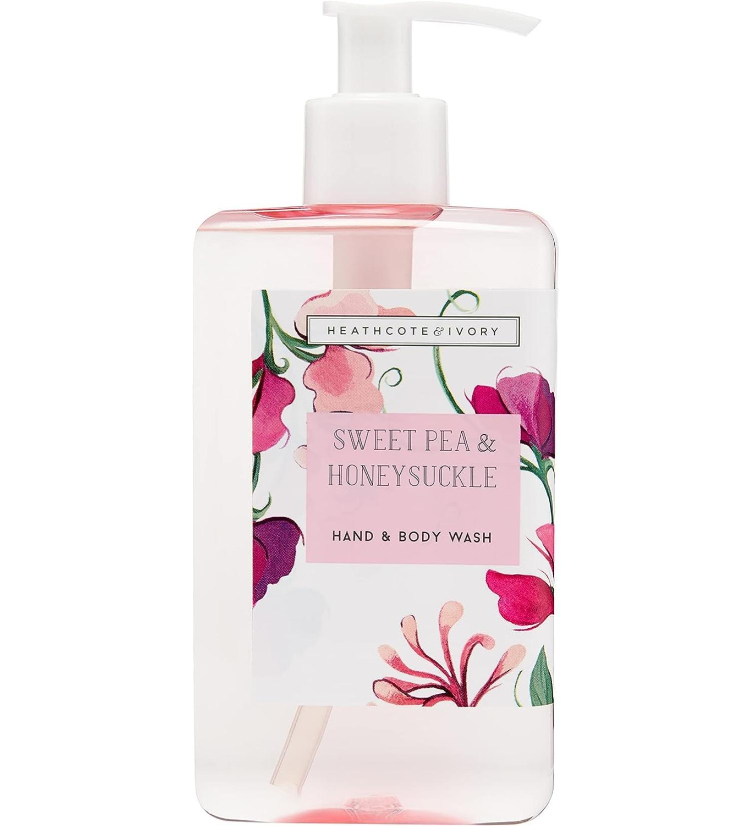 Heathcote & Ivory Sweet Pea & Honeysuckle Hand & Body Wash 250Ml - Buy Online on GoSupps.com