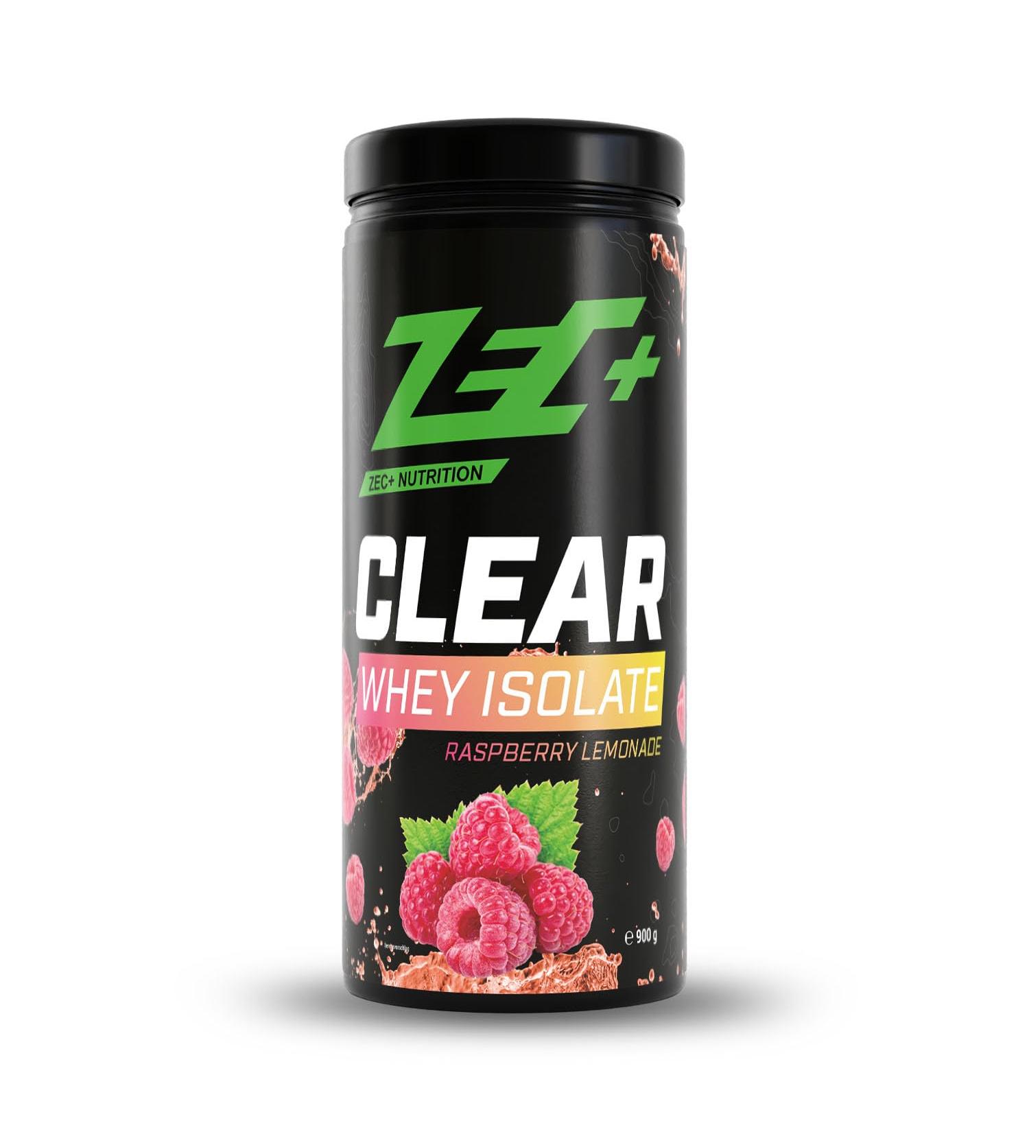 Zec Nutrition CoKG Zec+ Clear Whey Isolate 900g Raspberry Lemonade Proteins Clear protein Raspberry Lemonade 900g - Buy Online on GoSupps.com