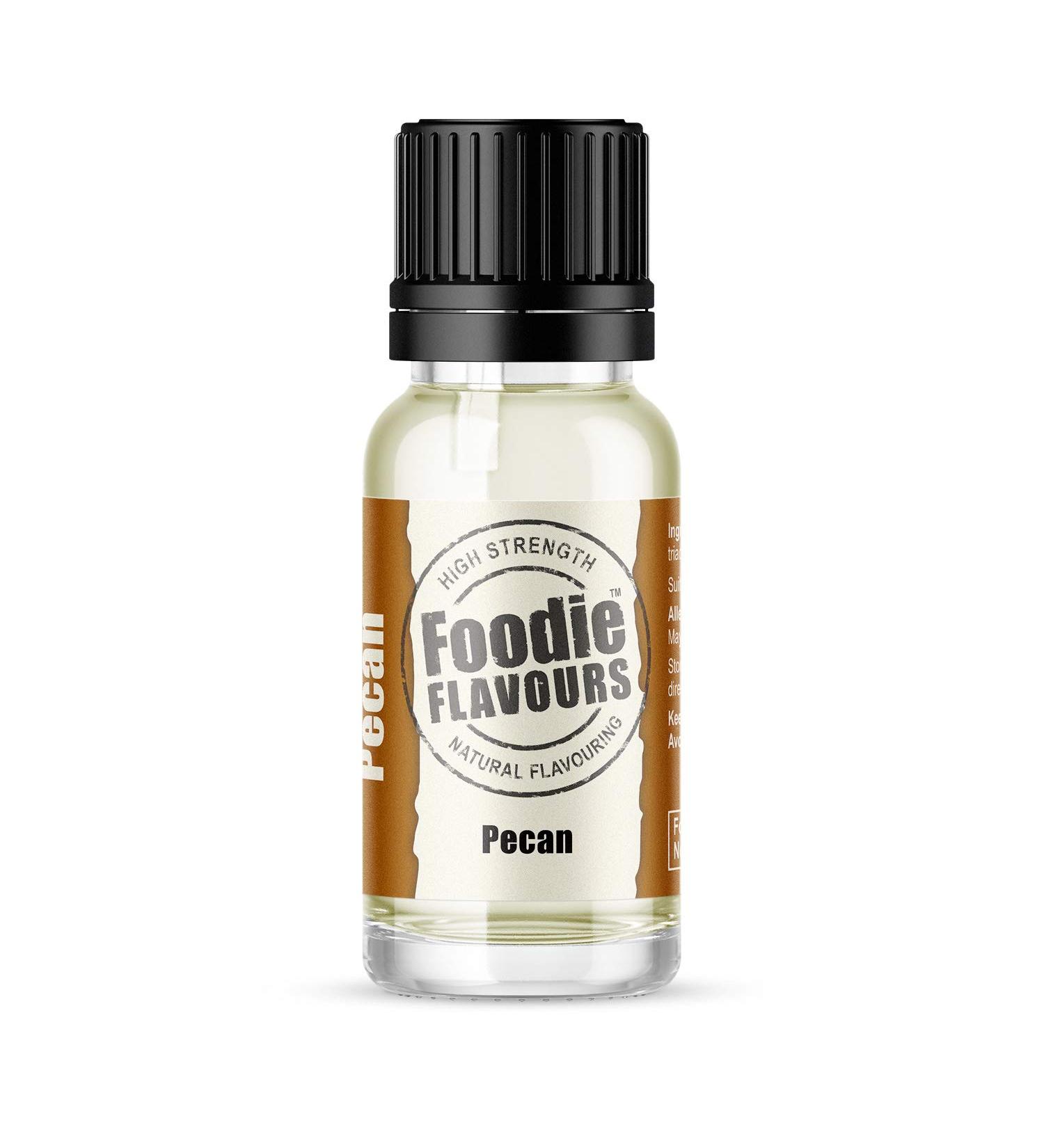 Foodie Flavours Natural Pecan Flavouring High Strength - 15ml
