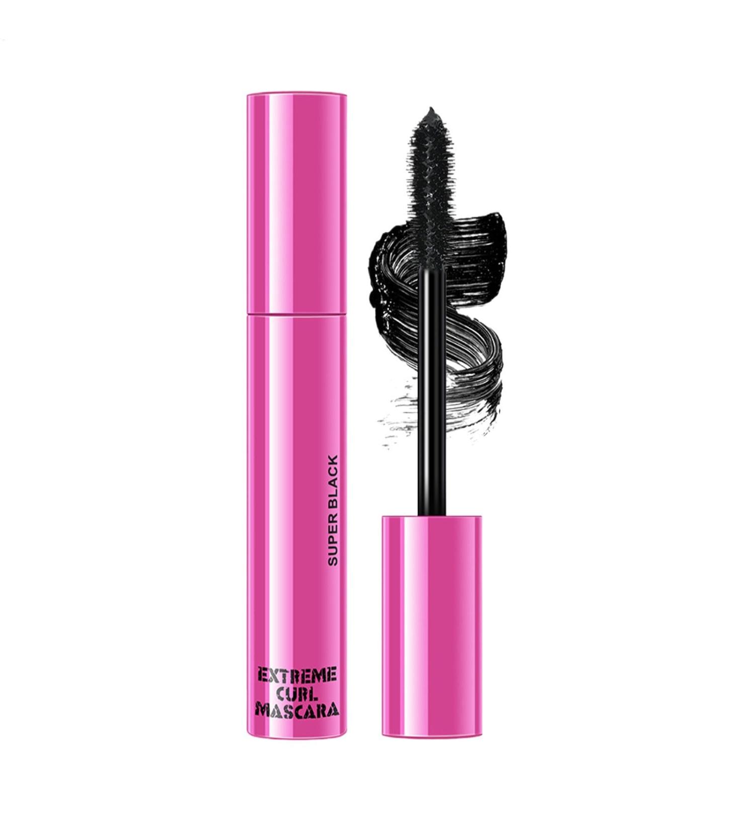 Waterproof mascara extreme curl mascara Liquid eyelash mascara 10 ml sweatproof black mascara for women sensitive eyes volumizing incredible length - Buy Online on GoSupps.com