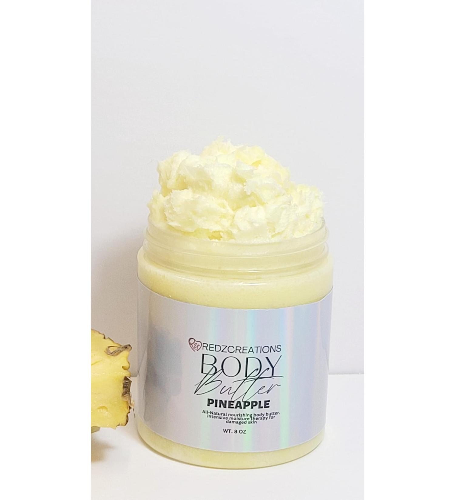 Luxurious Pineapple Coconut Body Butter - Hydrate & Nourish Your Skin | International Shipping Available - Buy Online on GoSupps.com