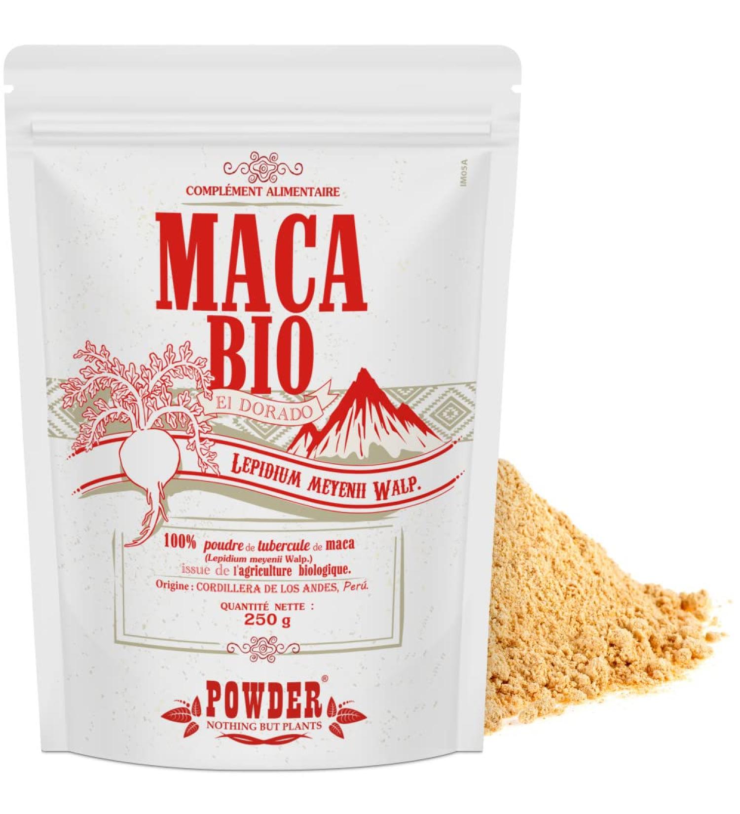 El Dorado Organic Powder Maca 250 g POWDER Nothing But Plants  - Buy Online on GoSupps.com