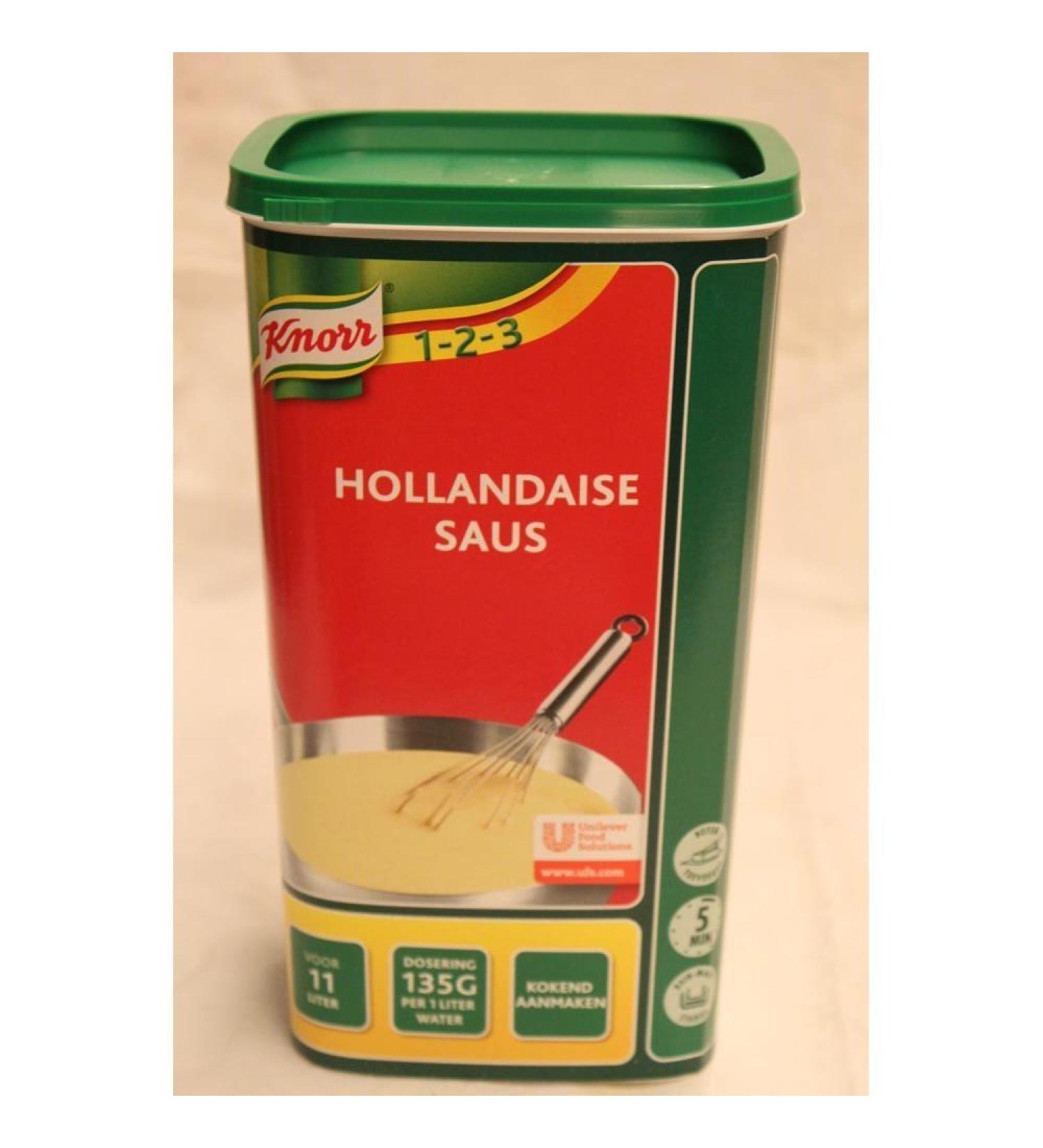 Knorr Hollandaise Sauce 1215g Can - Authentic Flavor for Gourmet Dishes | International Shipping Available - Buy Online on GoSupps.com