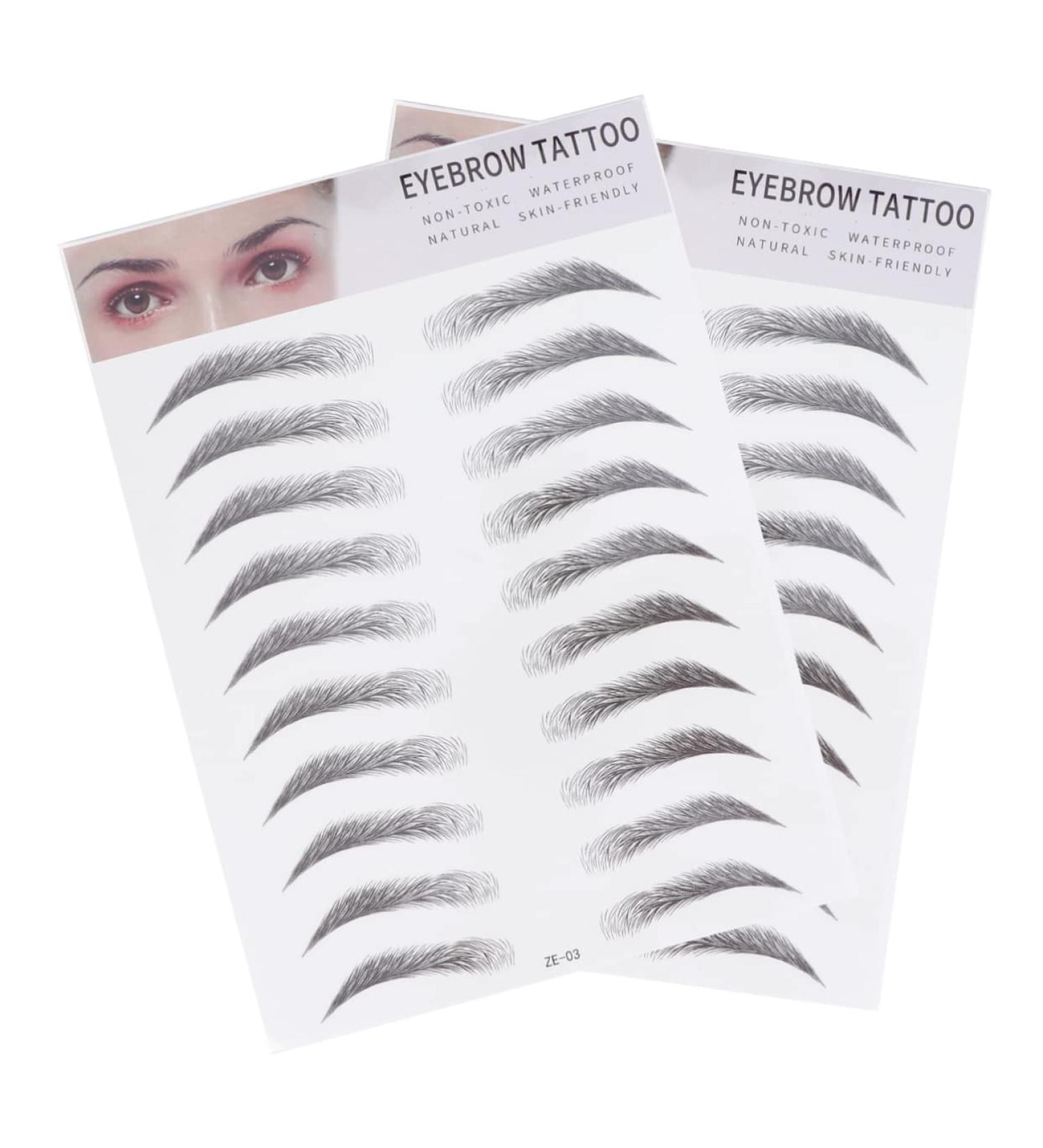 DOITOOL 2pcs Sticker Transfer Hair- Men Imitation Transfers D Hair-like Artificial Grooming Black Women - Buy Online on GoSupps.com