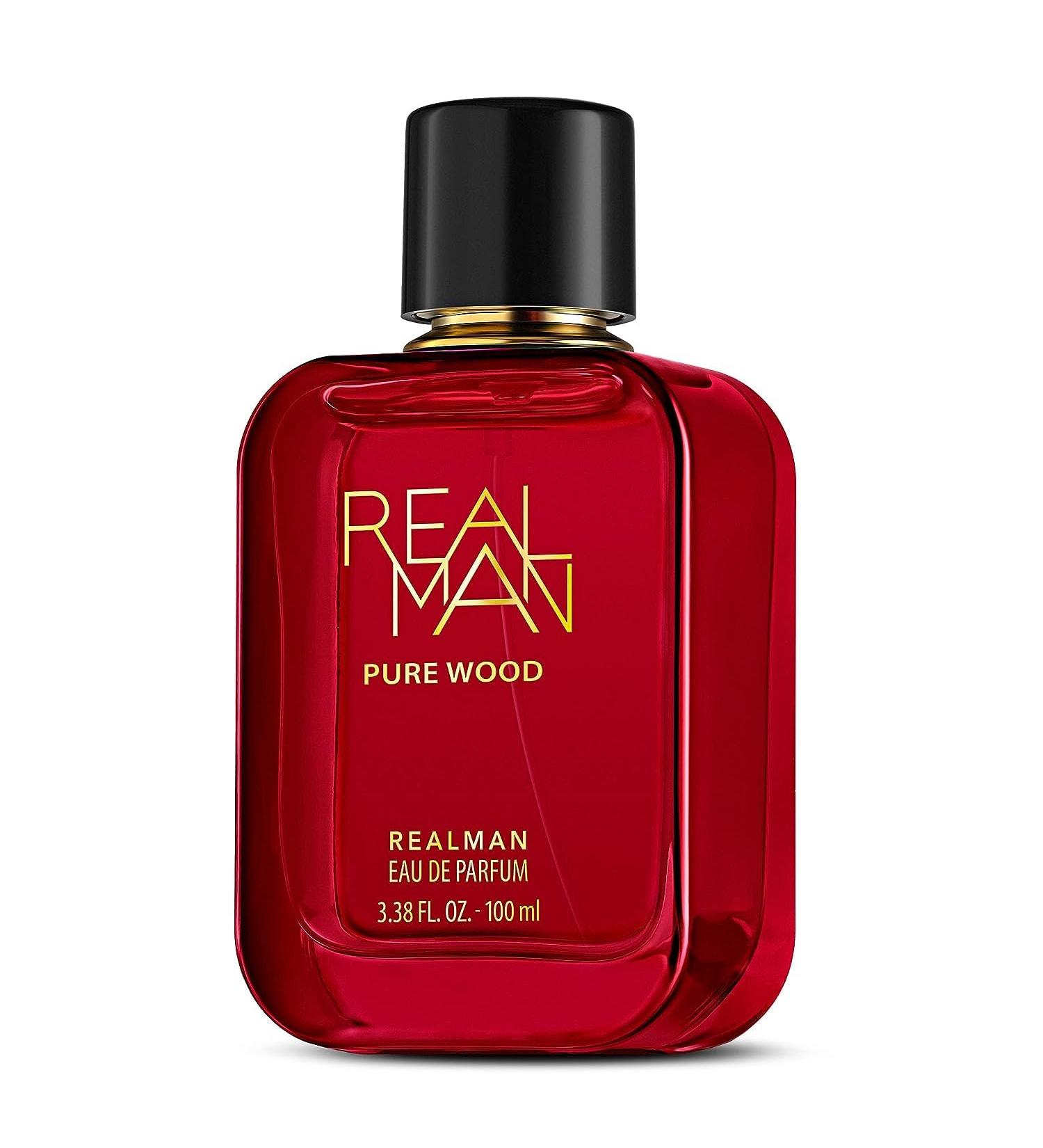 Pure Wood Liquid Perfume Premium Perfume for Men Long-lasting Scent Eau De Parfum 100ml - Buy Online on GoSupps.com
