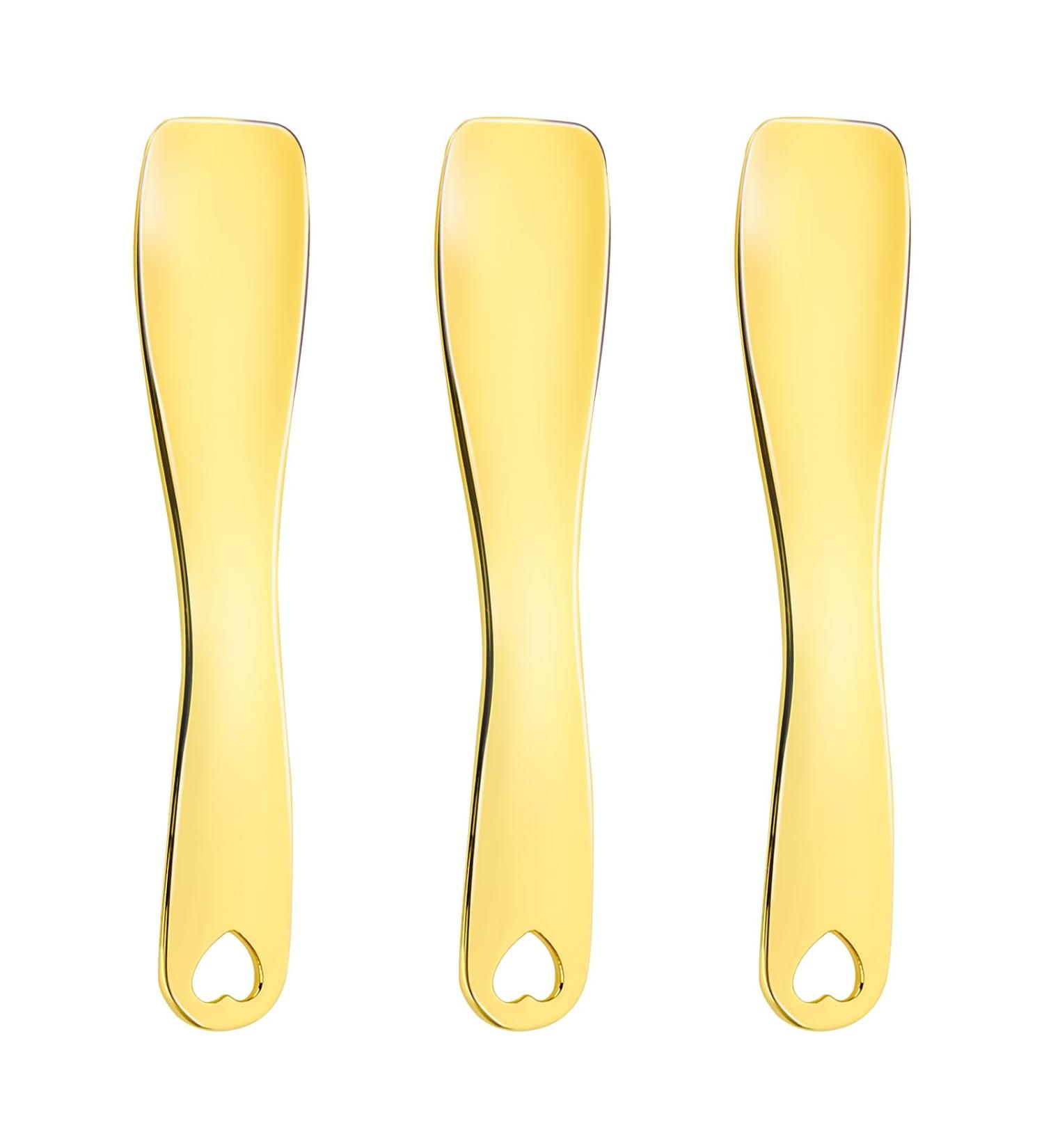 Sibba Makeup Spatula Cosmetic Skincare 3 PCS Facial Eye Cream Absorption Applicator Mini Make Up Spoon Tool Kit Lotion Tiny Face Neck Body Relaxation Sticks Set Skin Care Beauty Lifting Massager - Buy Online on GoSupps.com