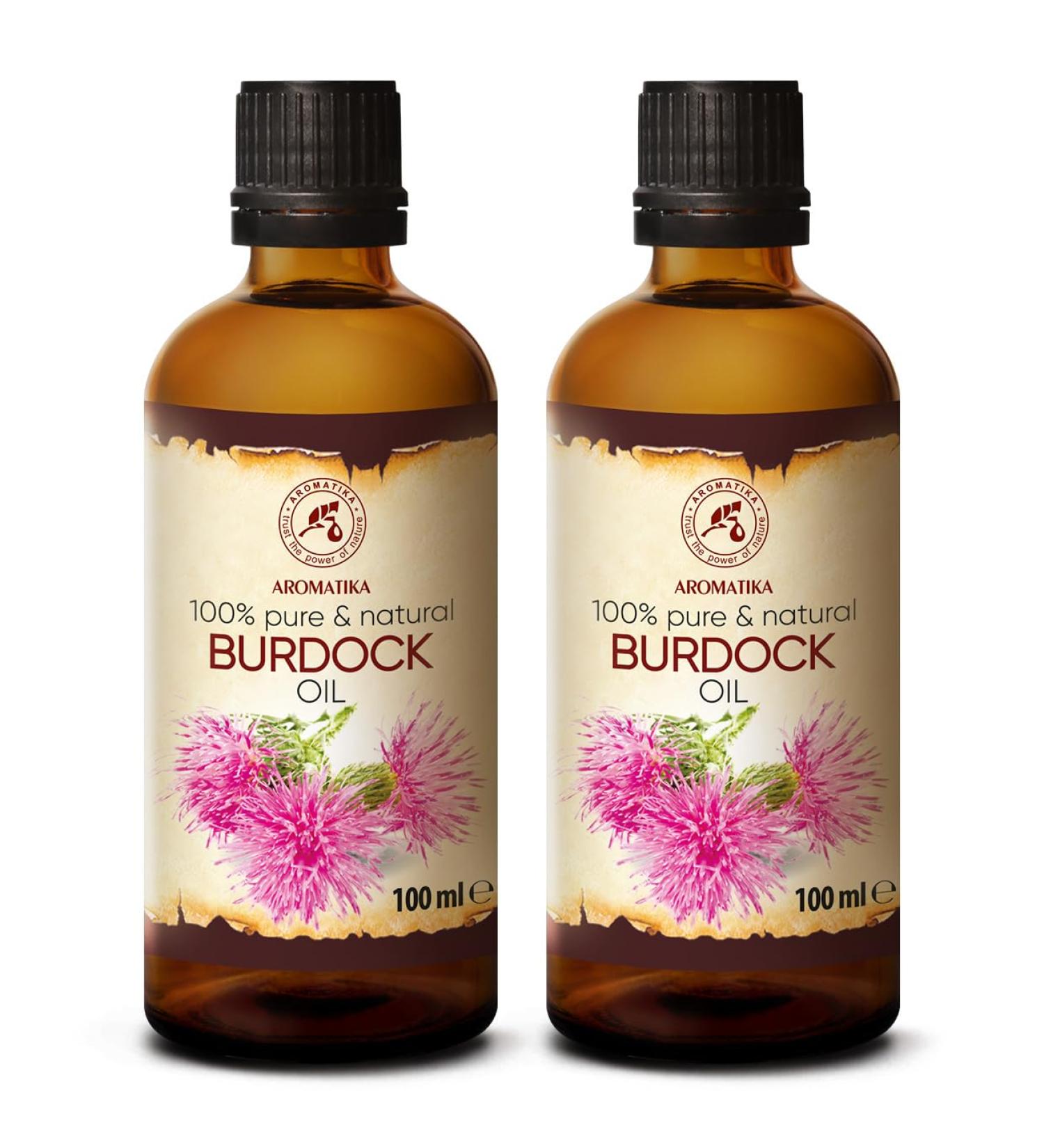 Climbing Root Oil 2x100ml - Pure Arctium Lappa Burdock Oil for Hair Care | Best Spa & Hair Oil - Buy Online on GoSupps.com