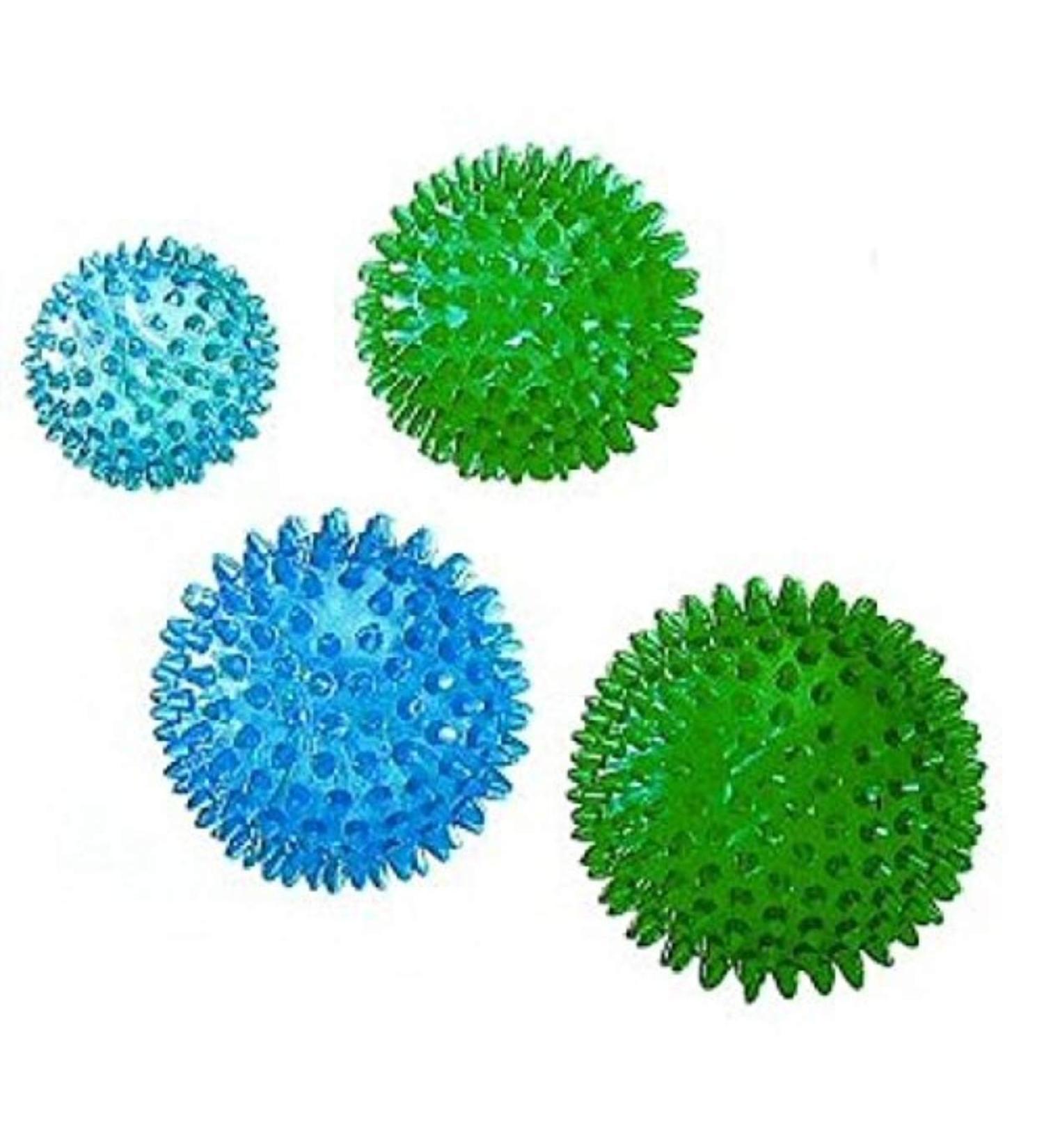 Rehab Europe QA-00399/01 Massage balls 6 cm blue Blue Modern