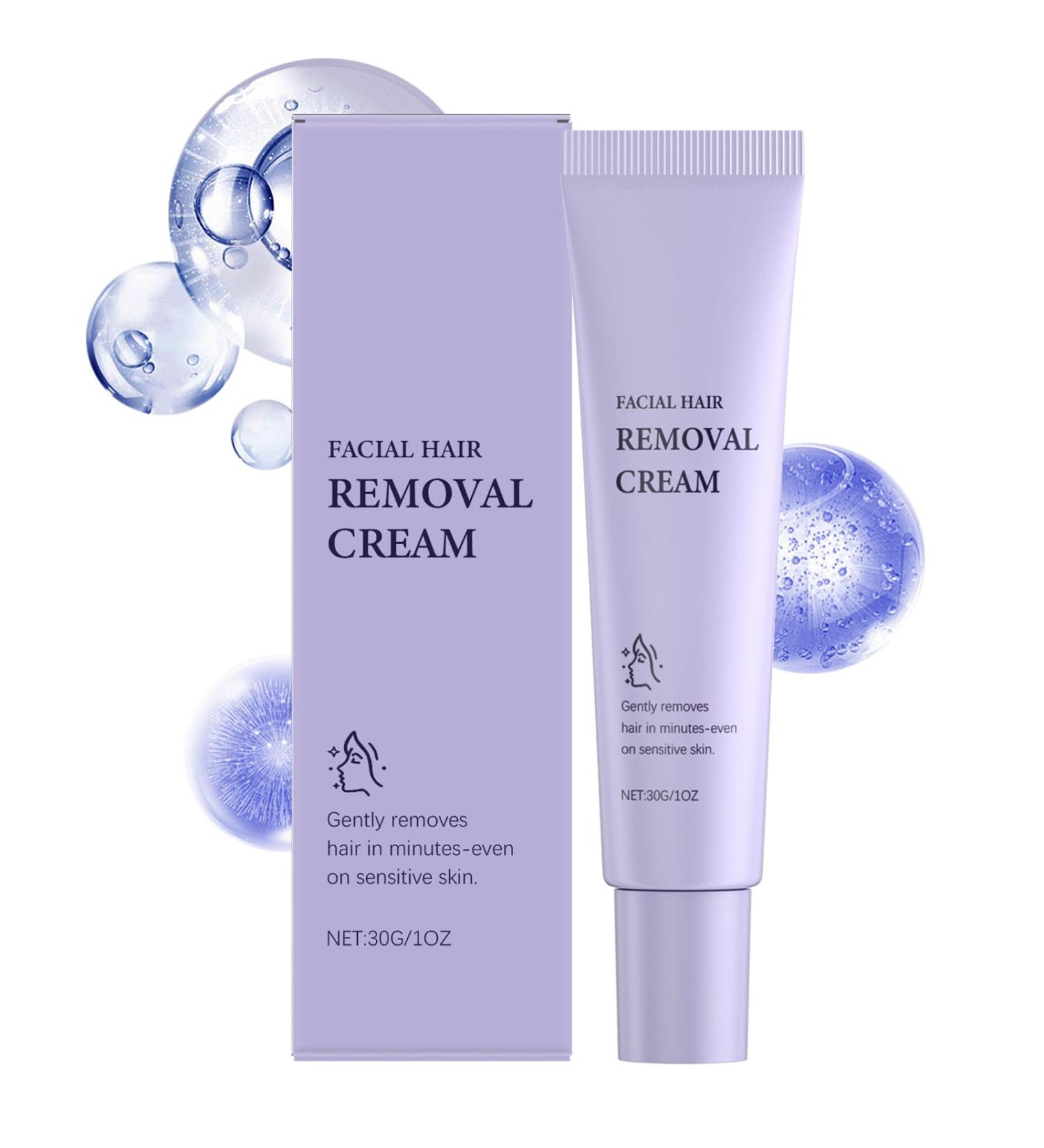Facial Hair Reducer Facial Care Facial Hair Removal Cream Moisturizing Cream For Face Upper Lip Chin Soin Quotidien du Visage et Nettoyage Convient Tous les Types de Peau - Buy Online on GoSupps.com