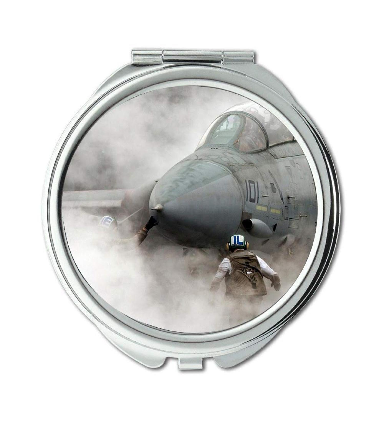 military aircraft Mirror makeup mirror fighter jet toy pocket mirror portable mirror - Buy Online on GoSupps.com