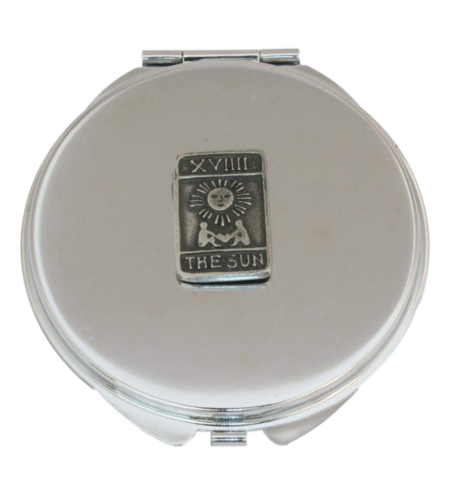 The Sun Tarot Card Compact Mirror Handbag Gift With Free Engraving 503 - Buy Online on GoSupps.com