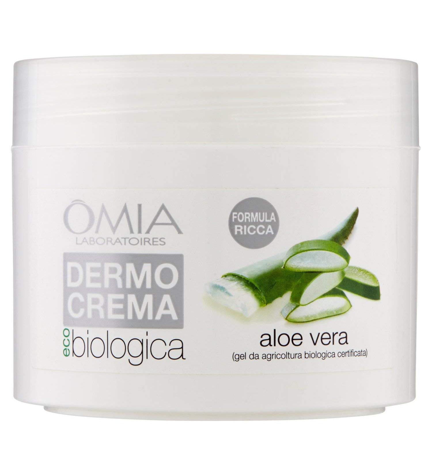 Organic Aloe Vera Body Cream 250ml | Dermo Creme Corpo Biologica - Hydrating & Natural Skincare - Buy Online on GoSupps.com
