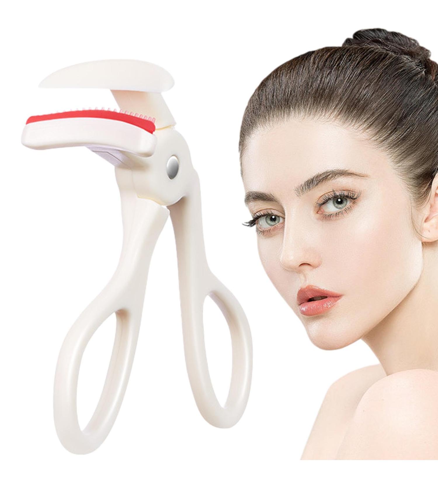 Lash Curler Lash Eyelash Curler with Comb - Lash Curling Tool for Travel Makeup Curved Eyelash Curlers for Natural Long-Lasting Curls Comfort Grip - Buy Online on GoSupps.com