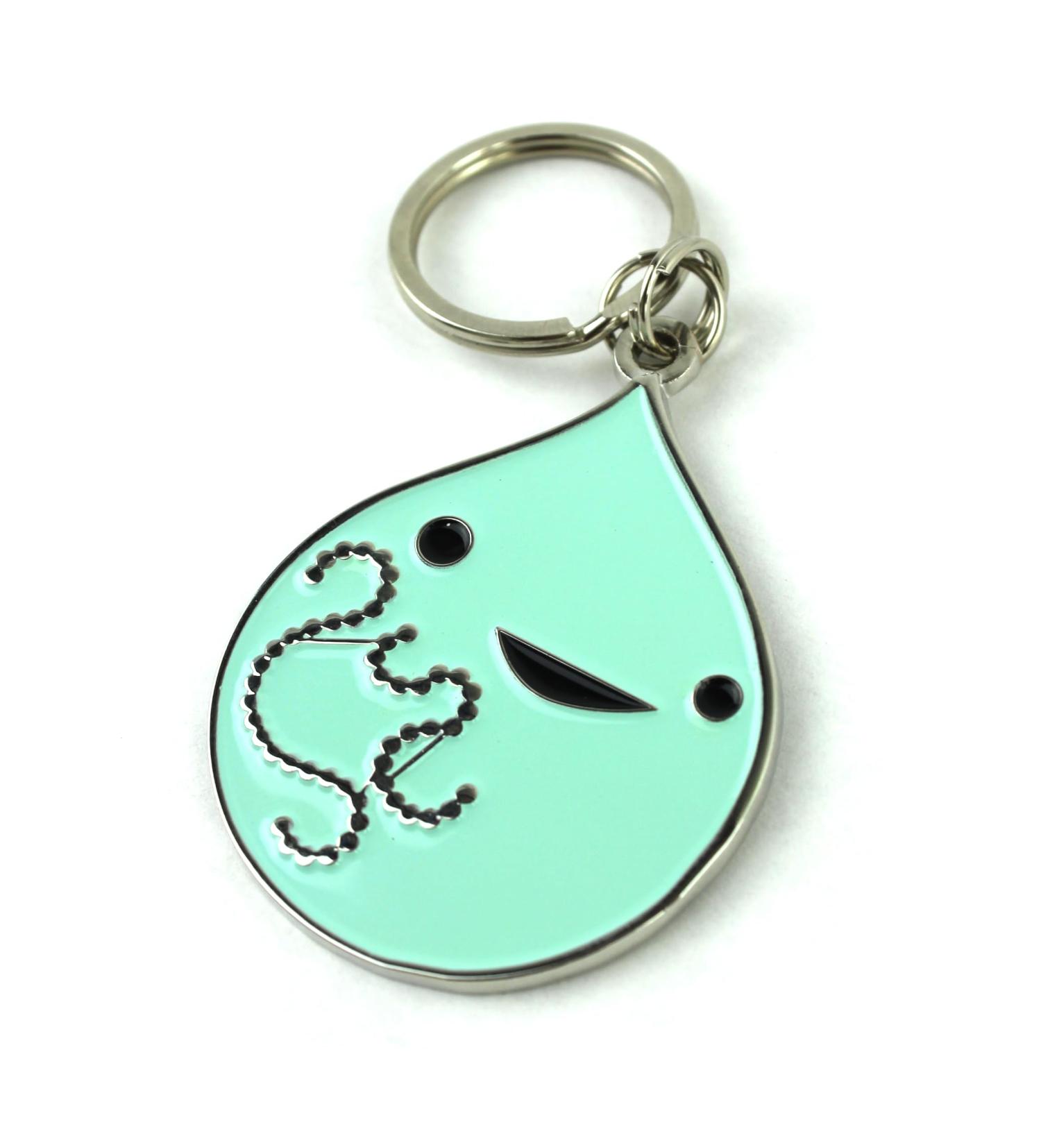 I Heart Guts Insulin Cartoon Enamel Keychain - Diabetes Awareness Funny Gift - Buy Online on GoSupps.com
