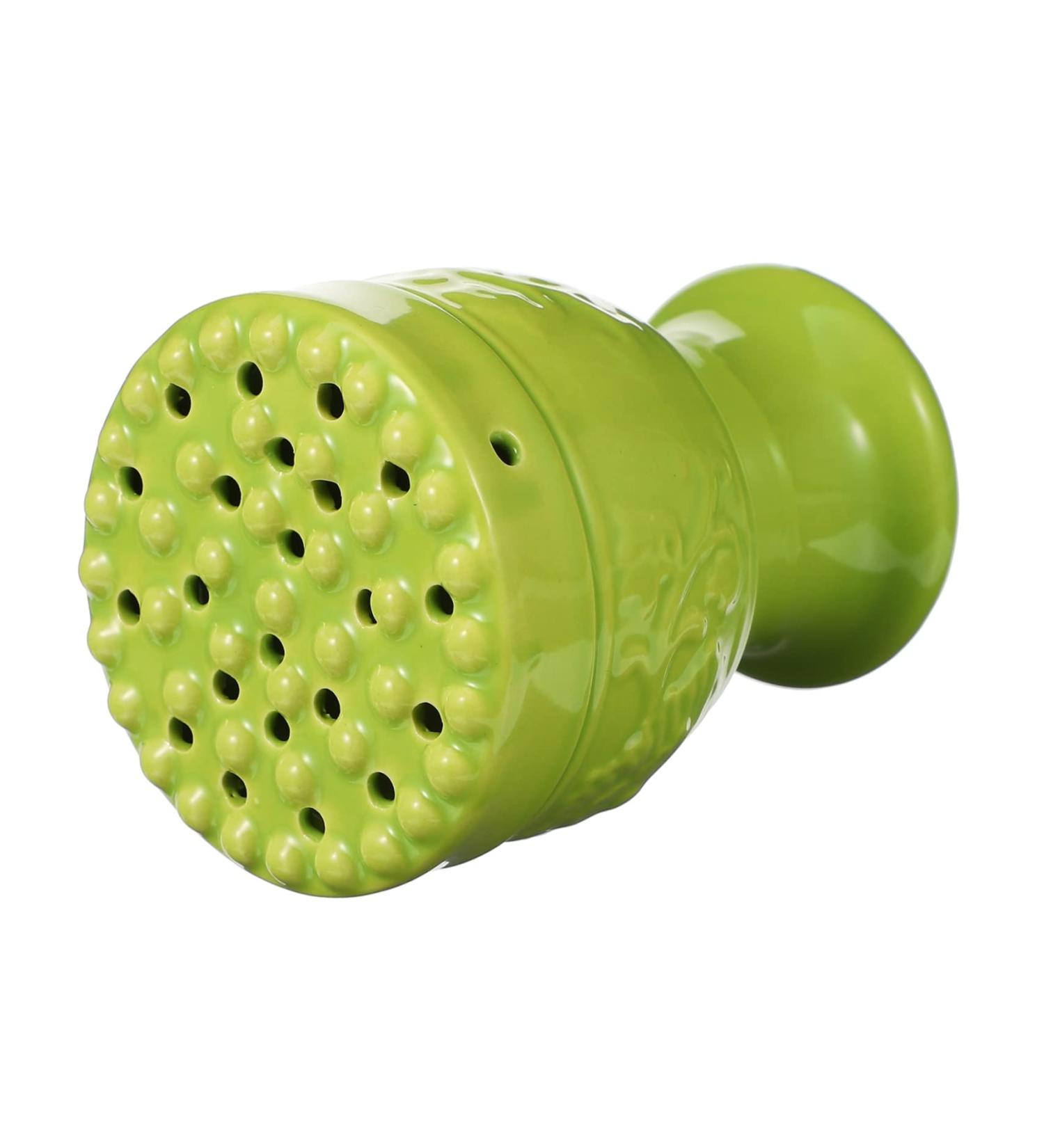 Premium Moxa Stick Holder & Moxibustion Tank - Ceramic Portable Massage Device for Heat Therapy & Back Care - Buy Online on GoSupps.com